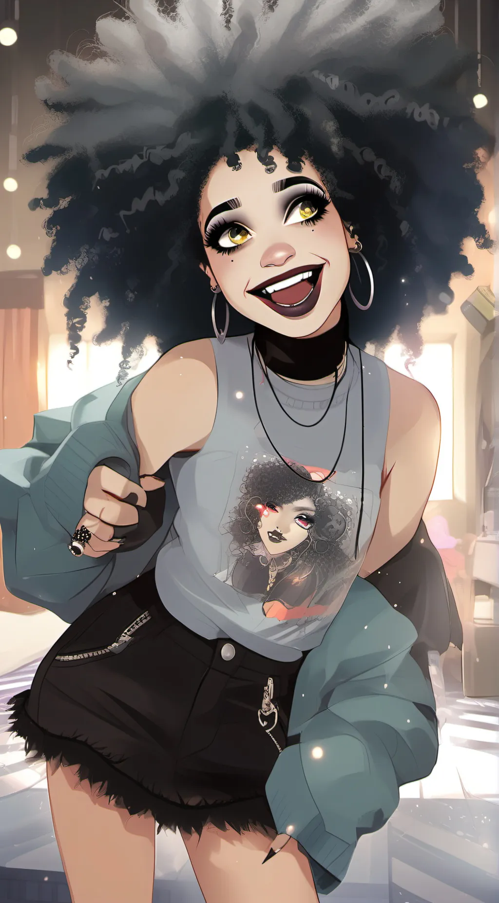 ai character: Jupiter  background