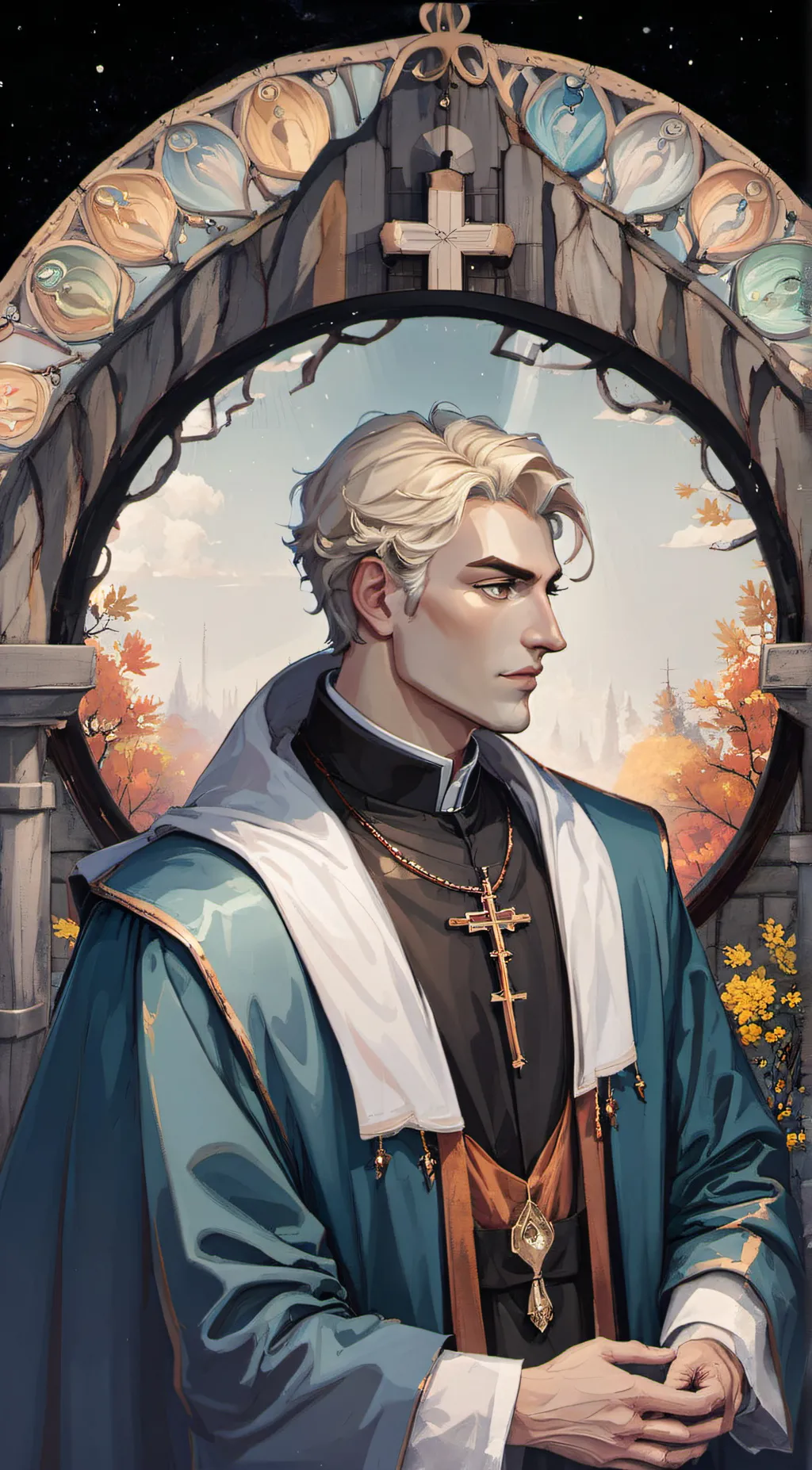 ai character: Father Williams background