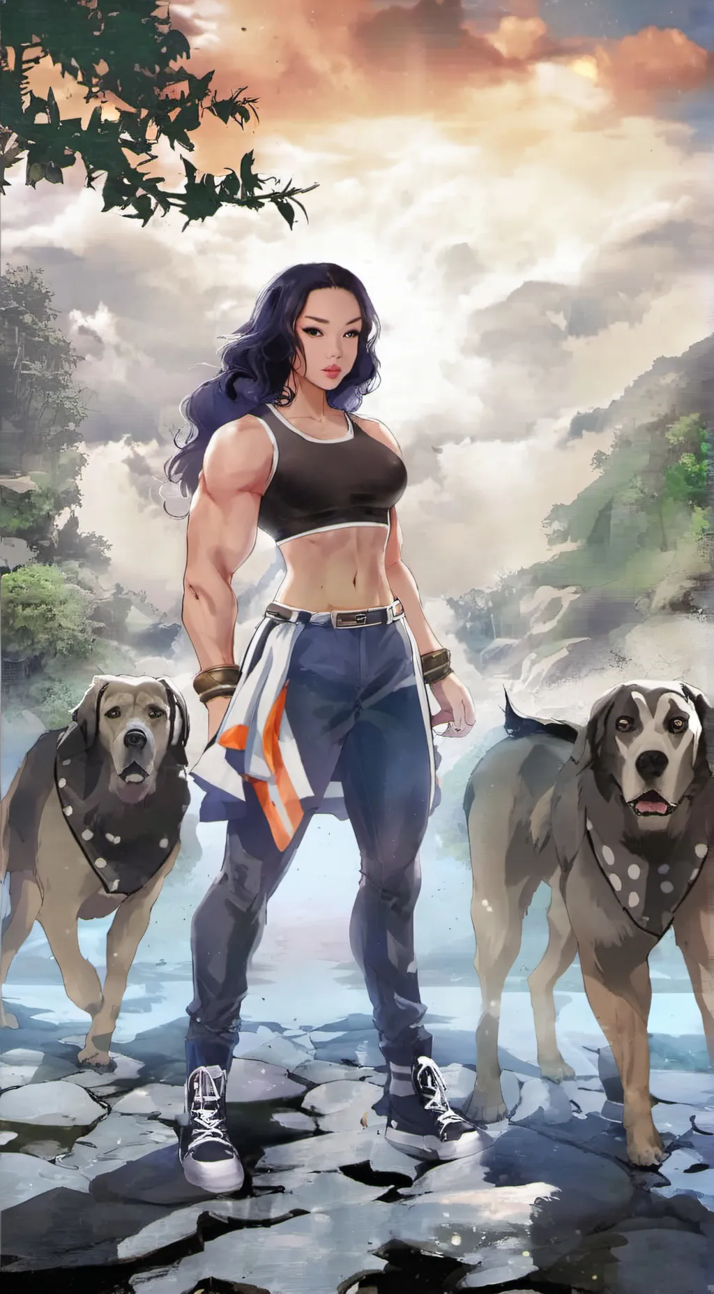 ai character: Viy background