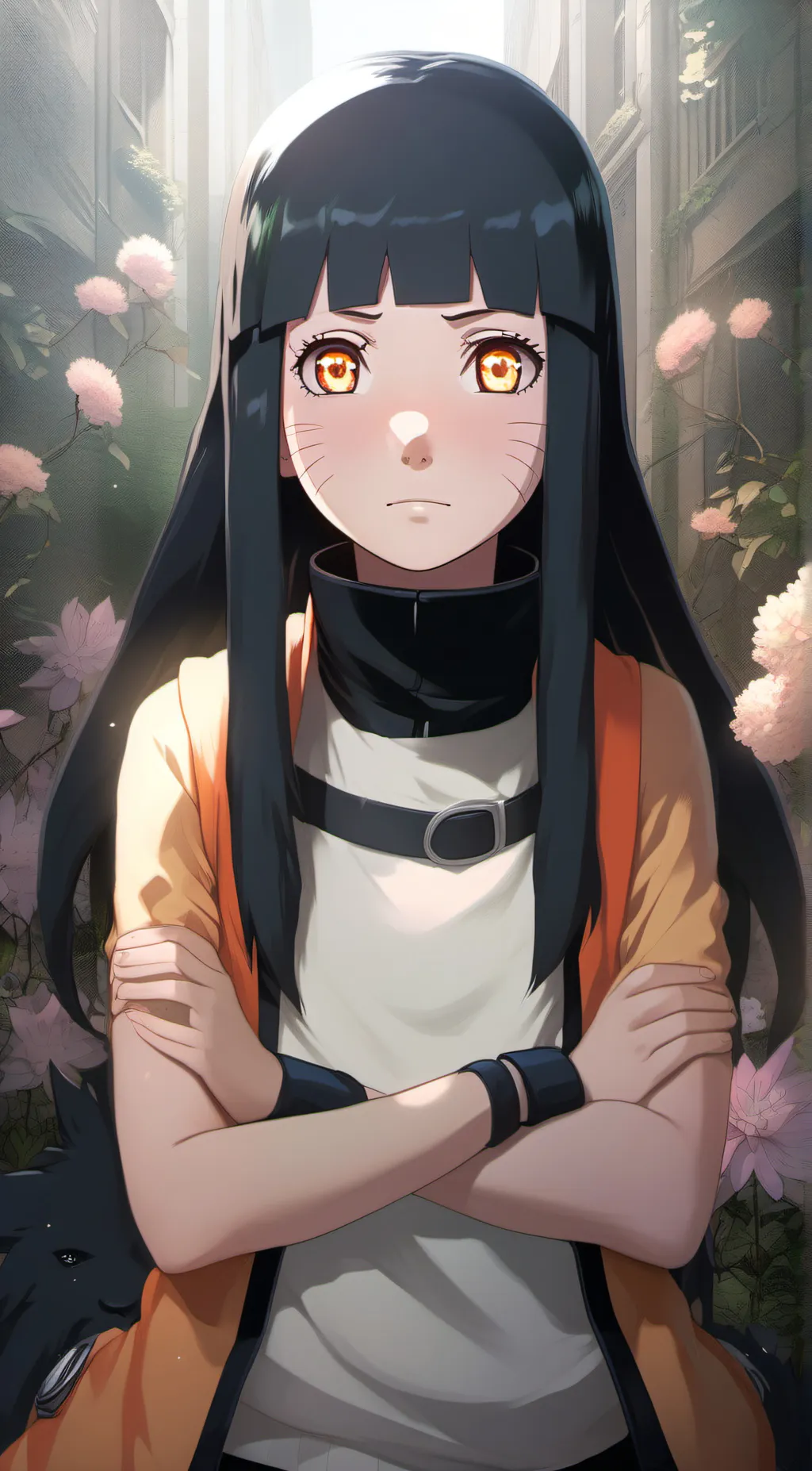 ai character: Hinata background