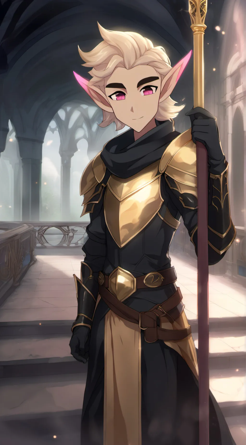 ai character: Hunter background