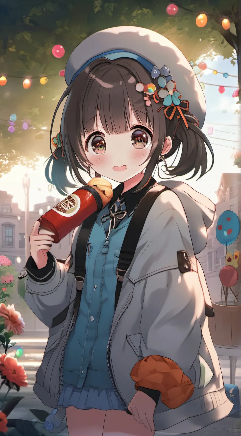 ai character: LEXI background