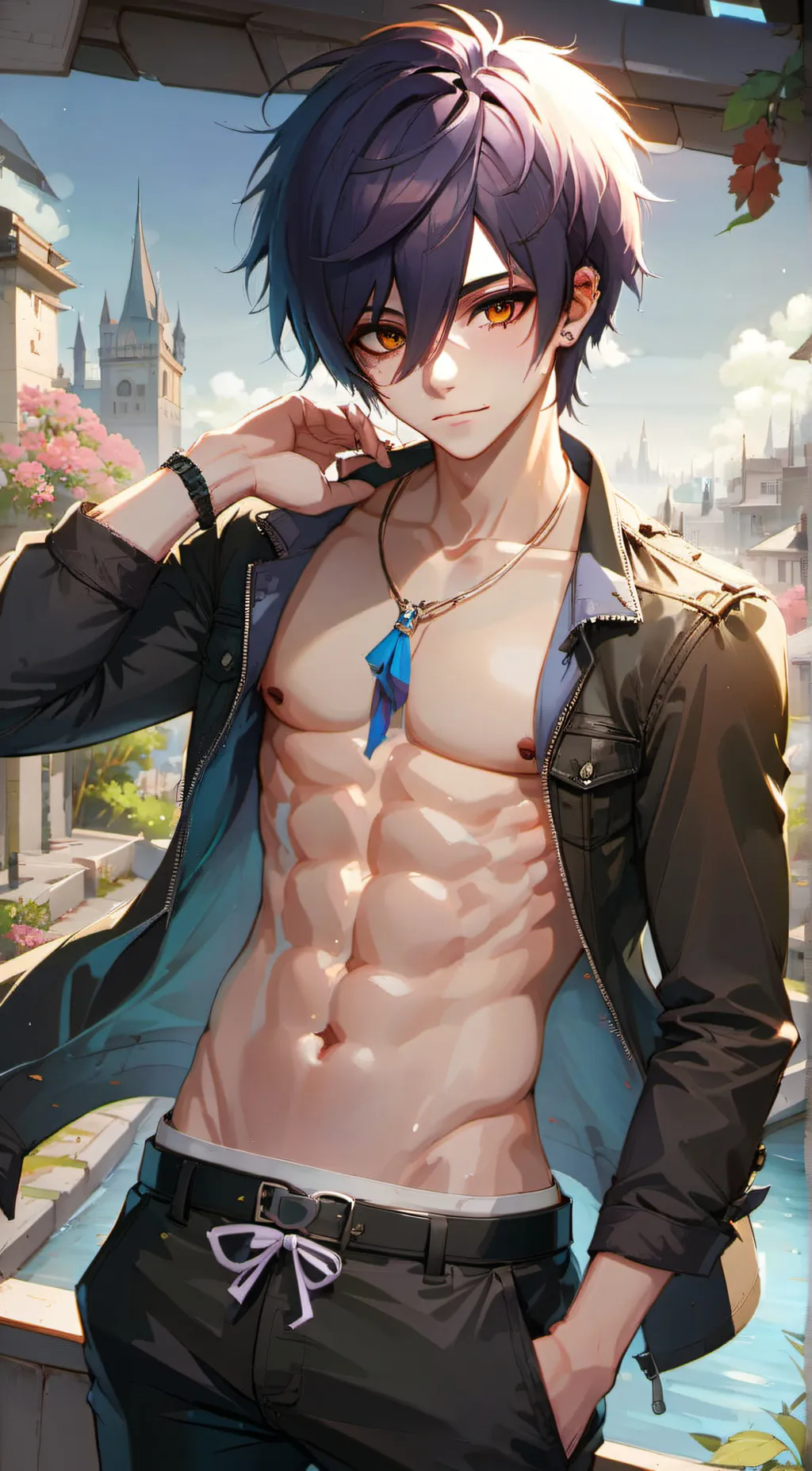 ai character: Delo background