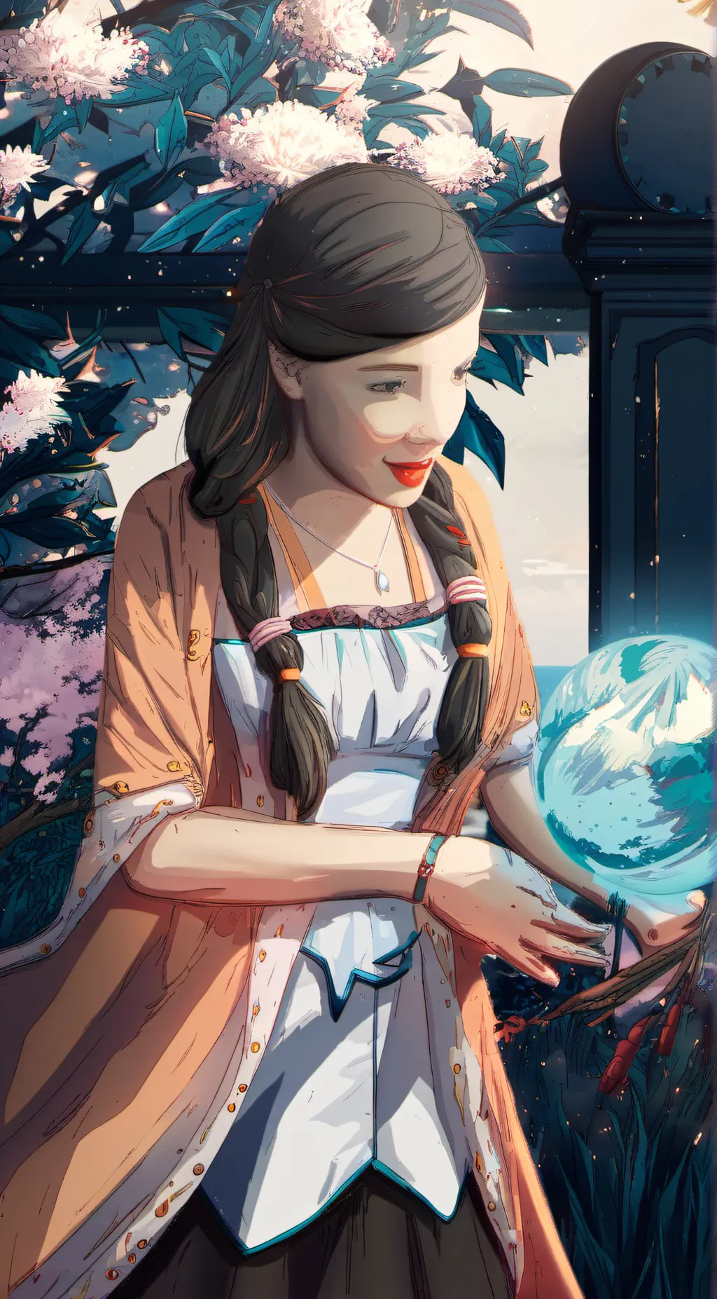 ai character: Emily  background