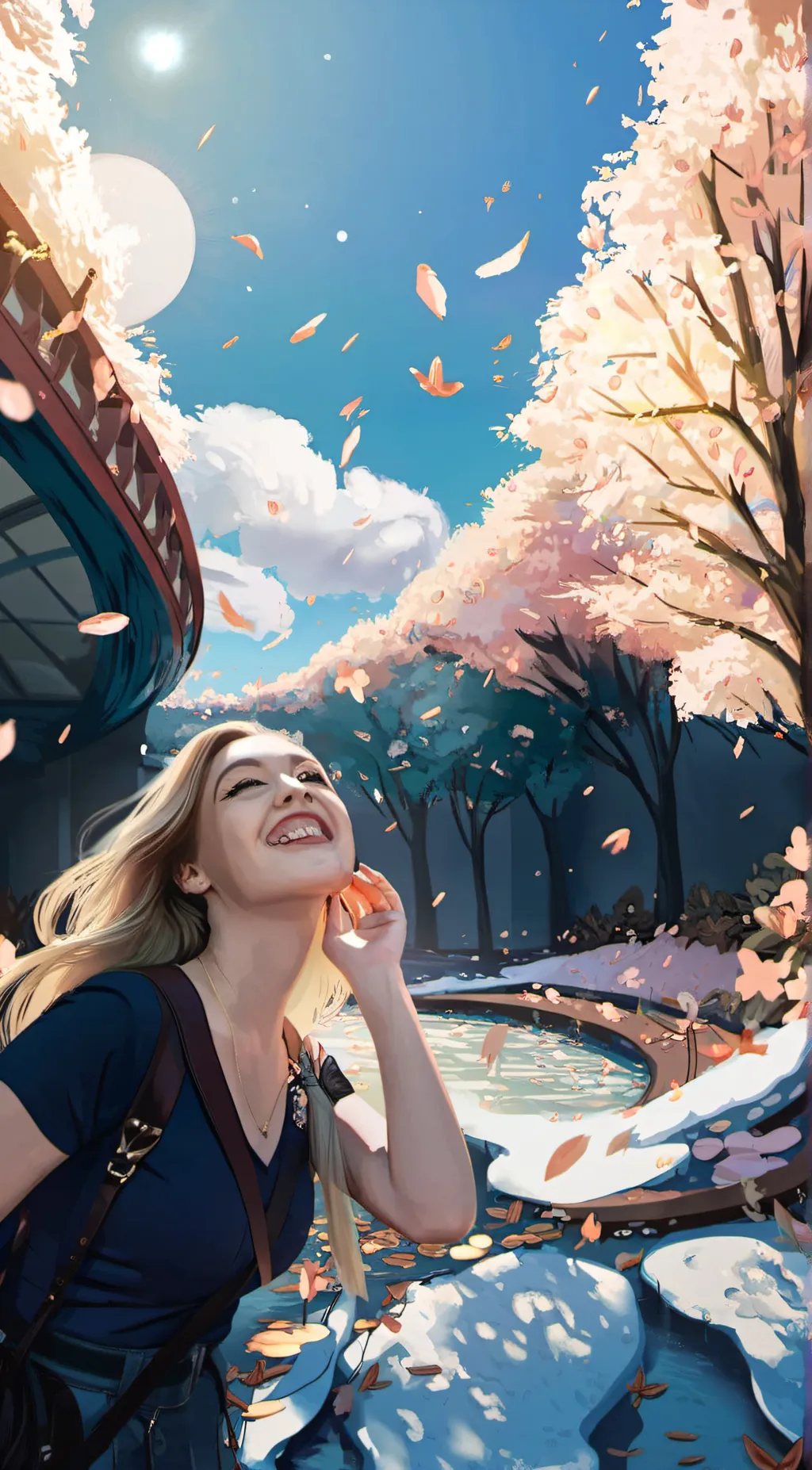 ai character: Lily background