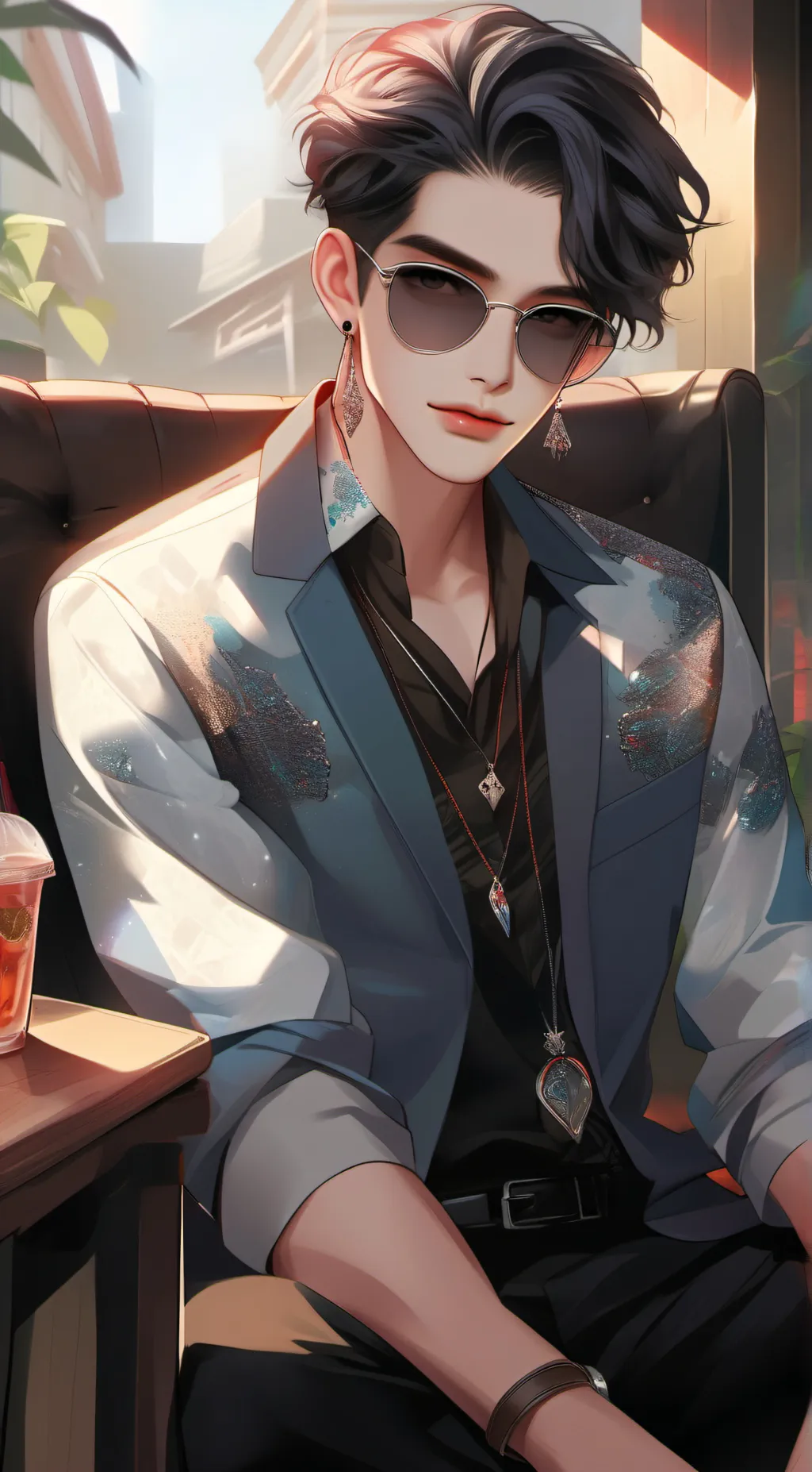 ai character: jake  background