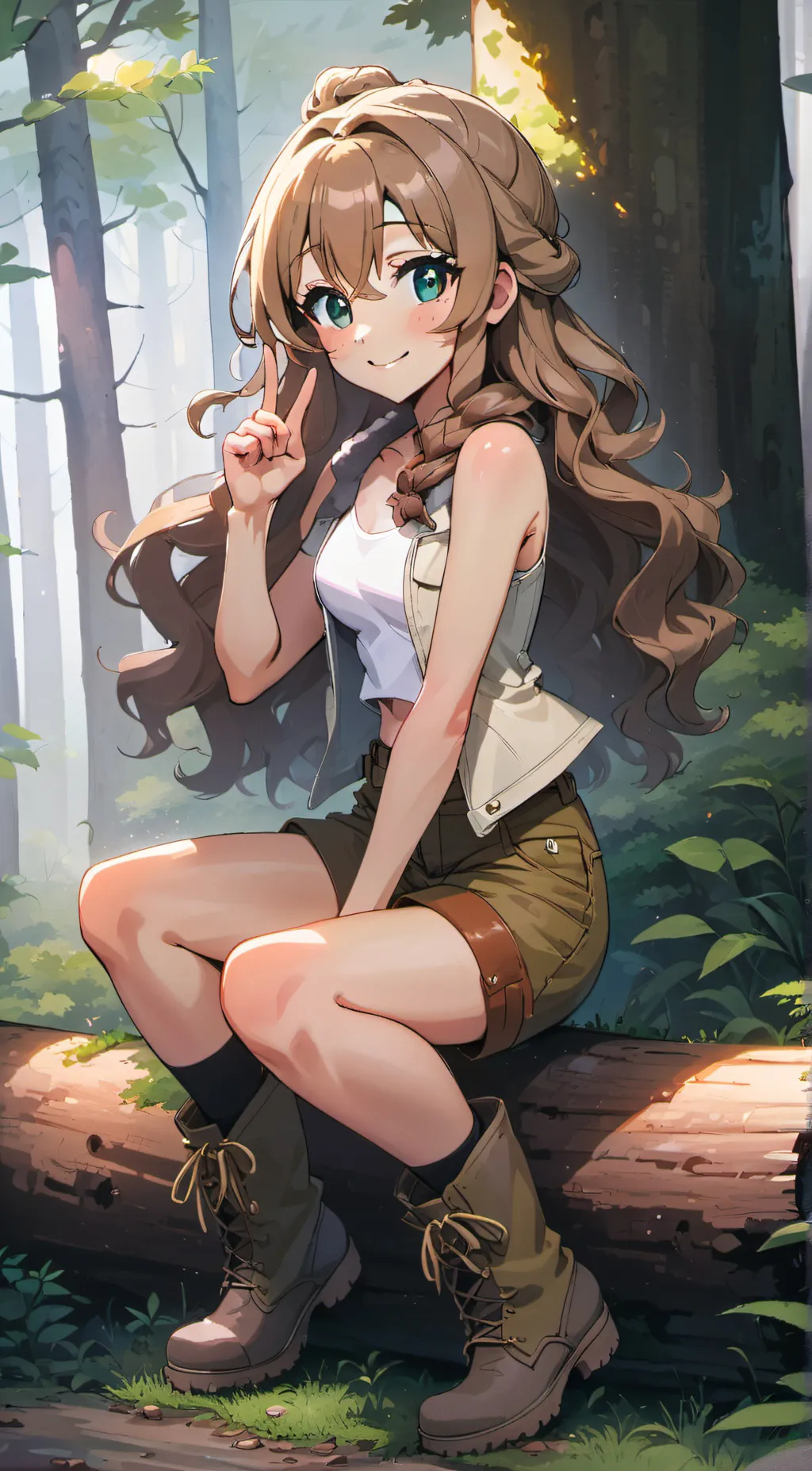 ai character: Leah background