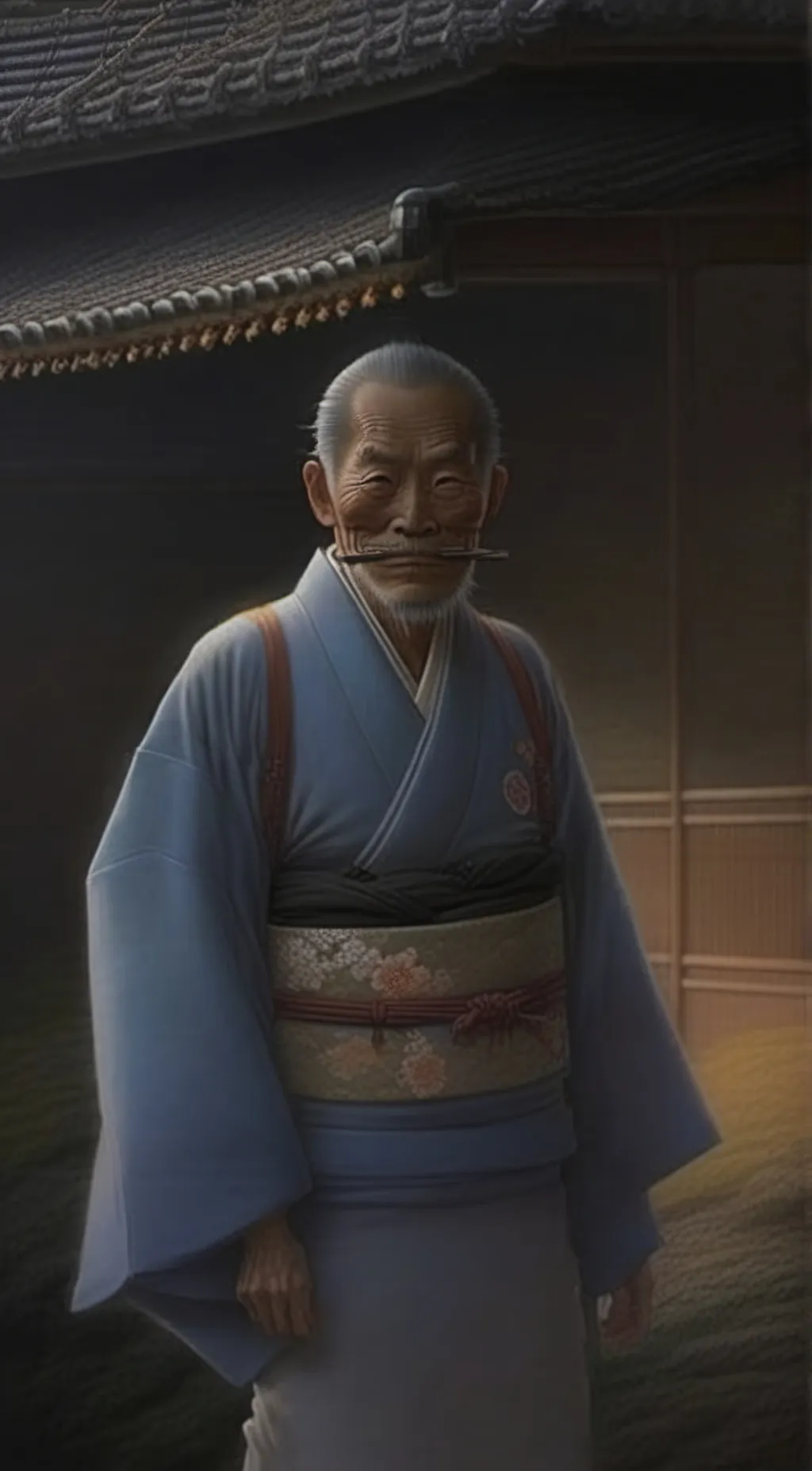 ai character: Lord Isshin  background