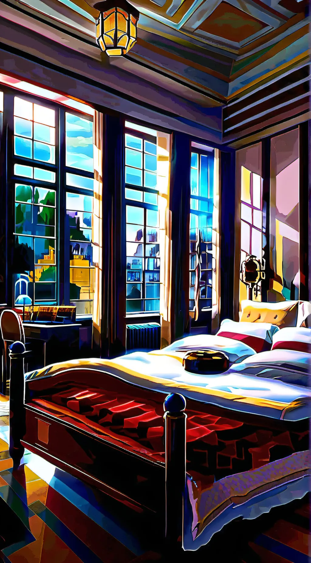 ai character: Nazareth Sleepover background