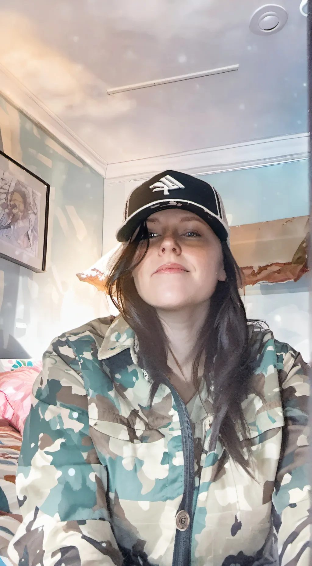 ai character: Luna background