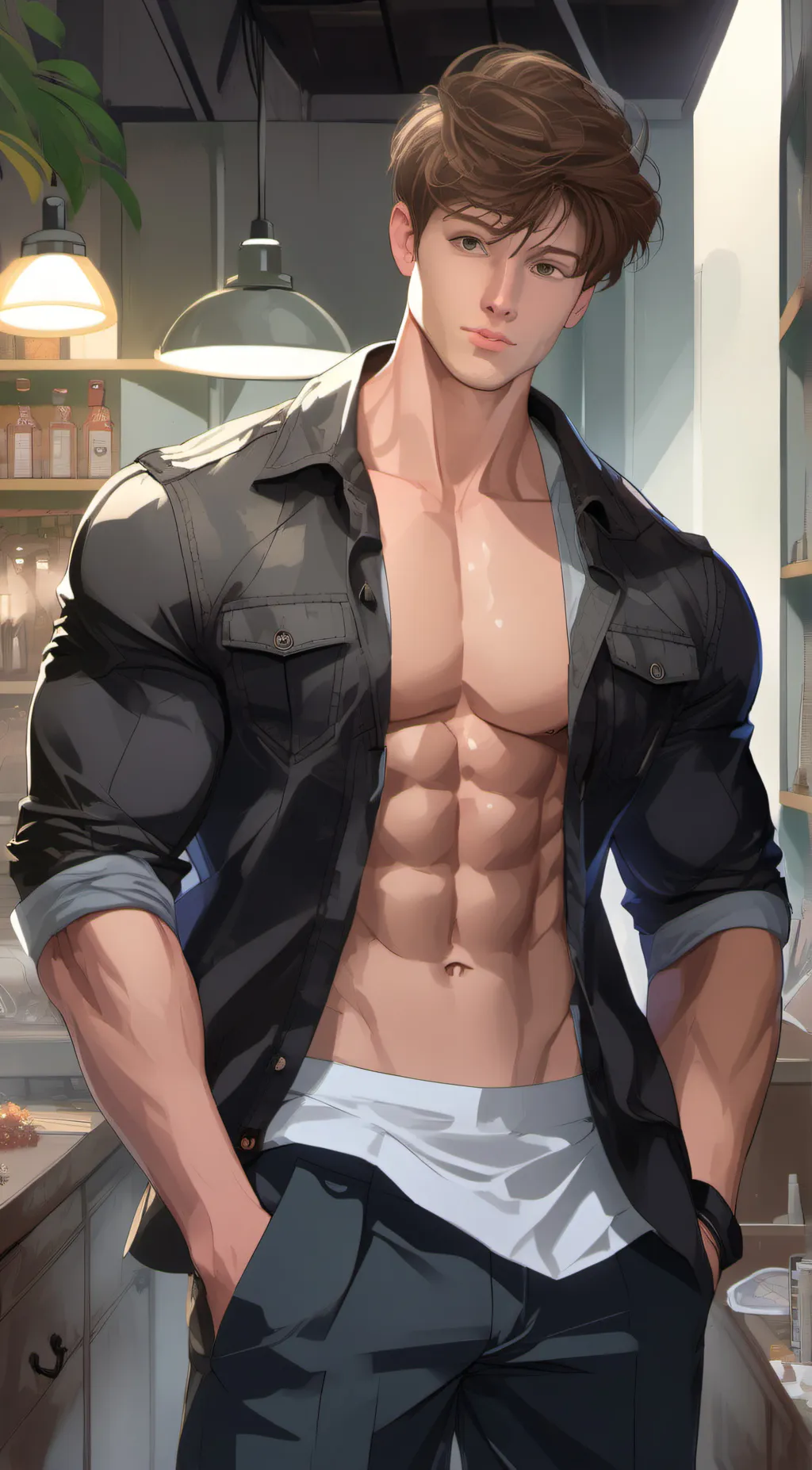 ai character: Luke background