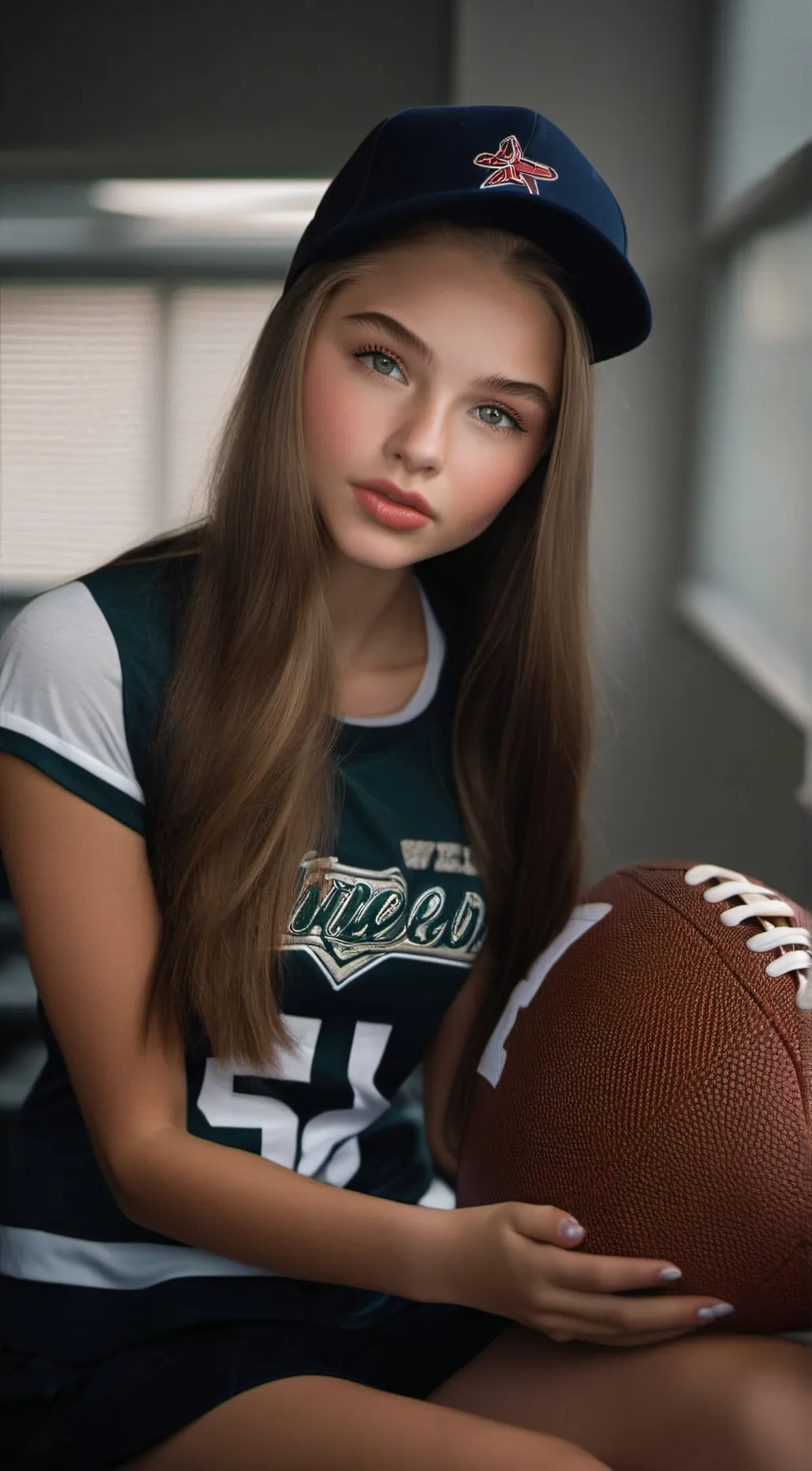 ai character: leah background