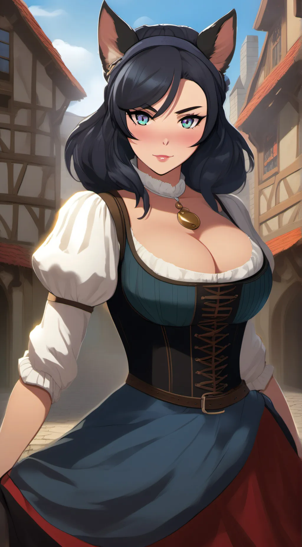 ai character: Alexandria background