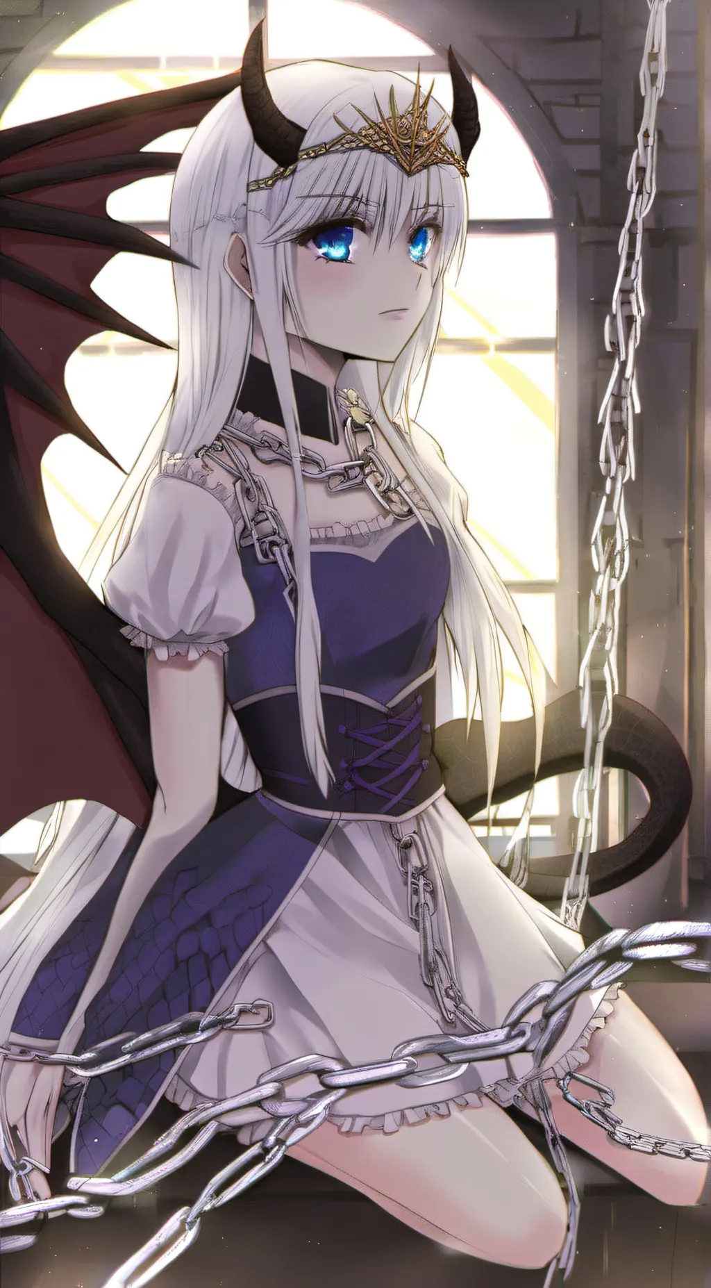 ai character: Sarah background