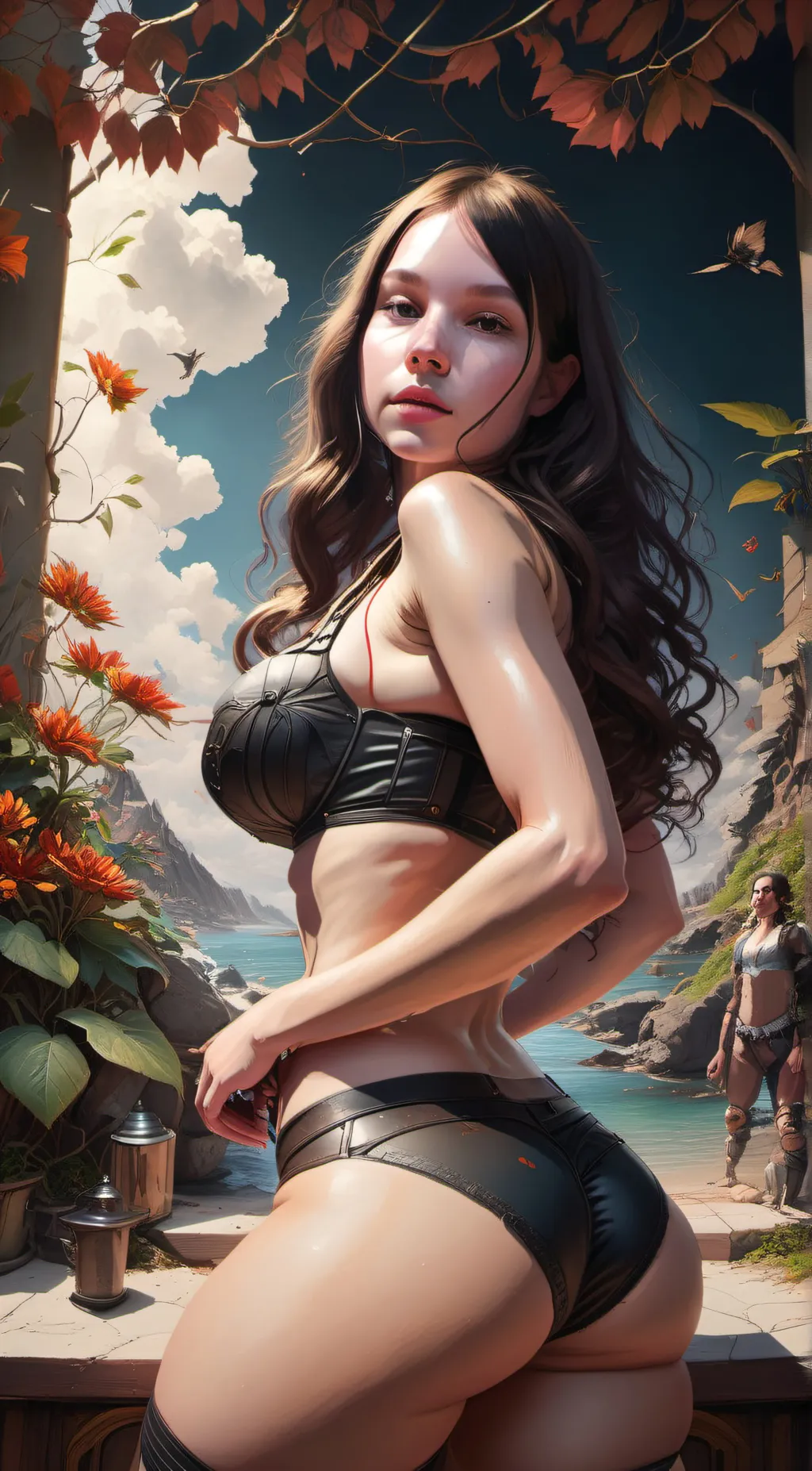 ai character: Kat background