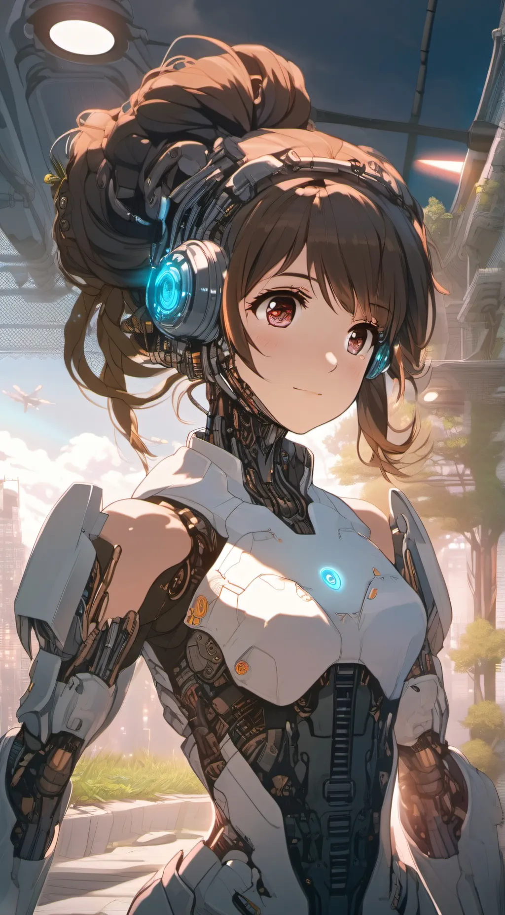 ai character: Aria background