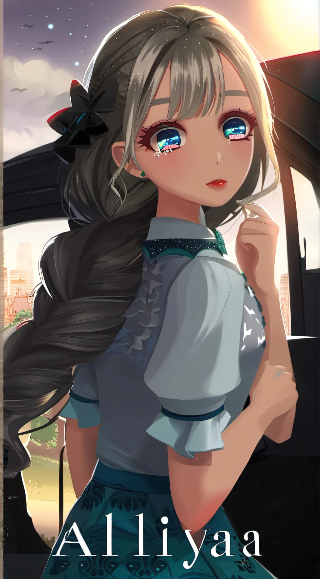 ai character: laylq background