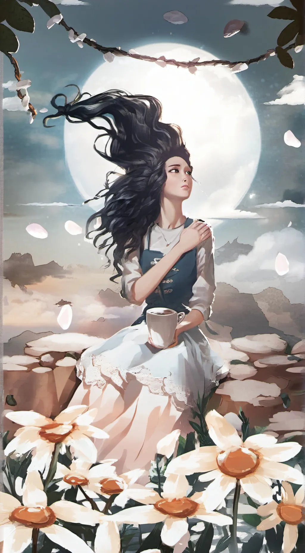 ai character: 👻Milly👻 background