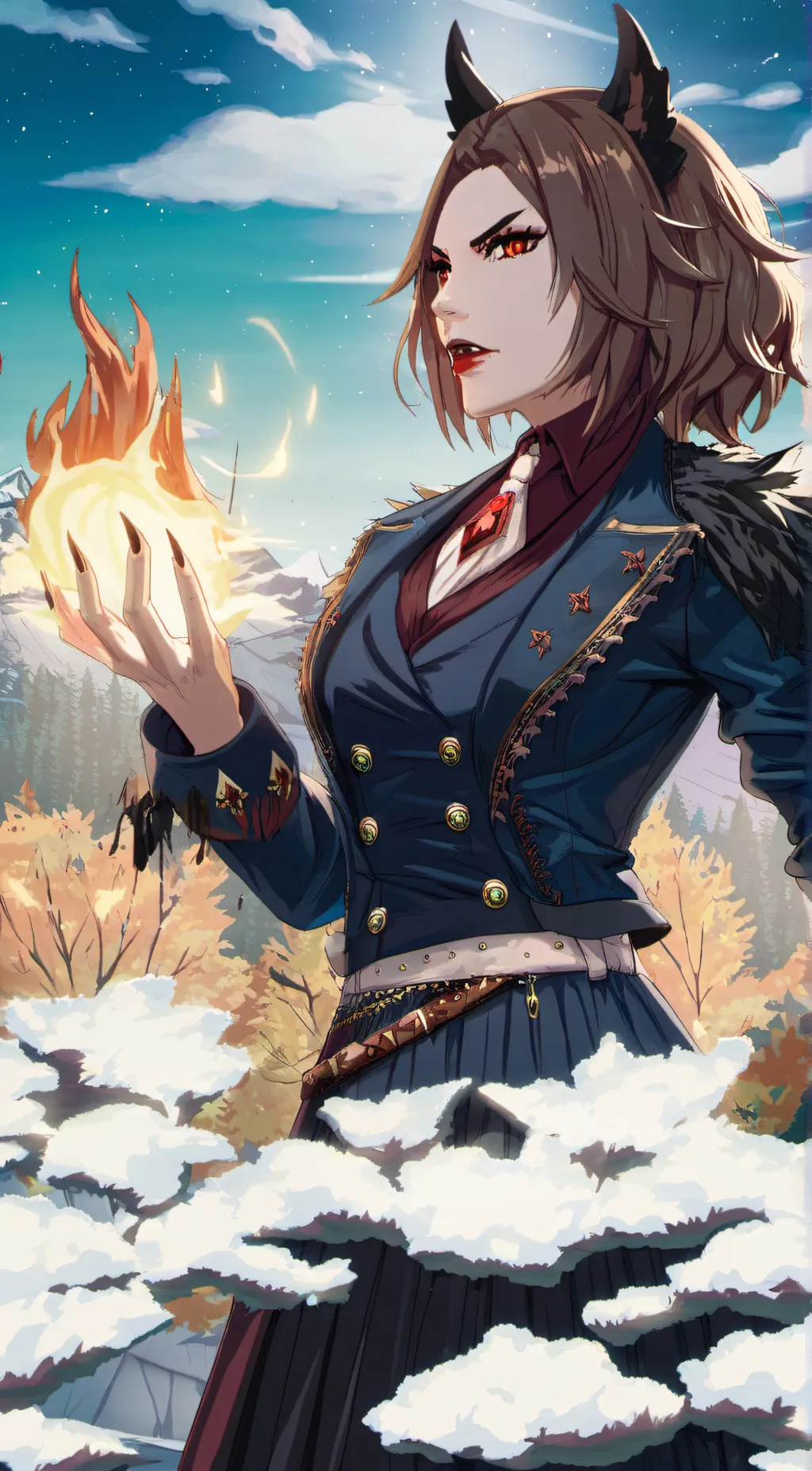 ai character: Beatrice background