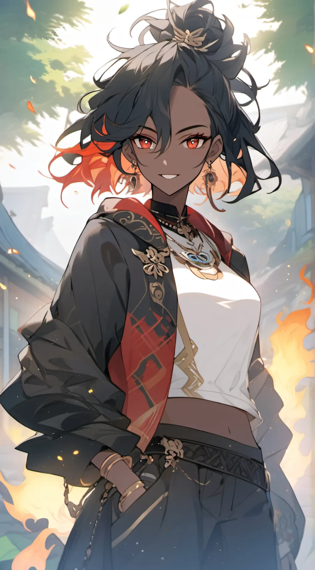 ai character: Pyrus background