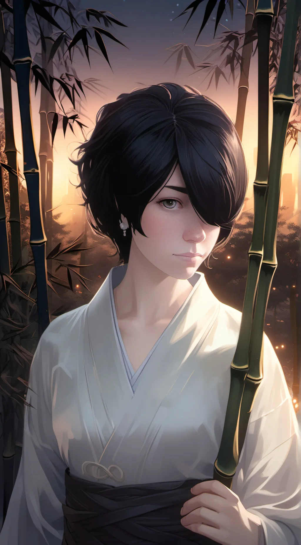 ai character: Inai of the Bamboo background