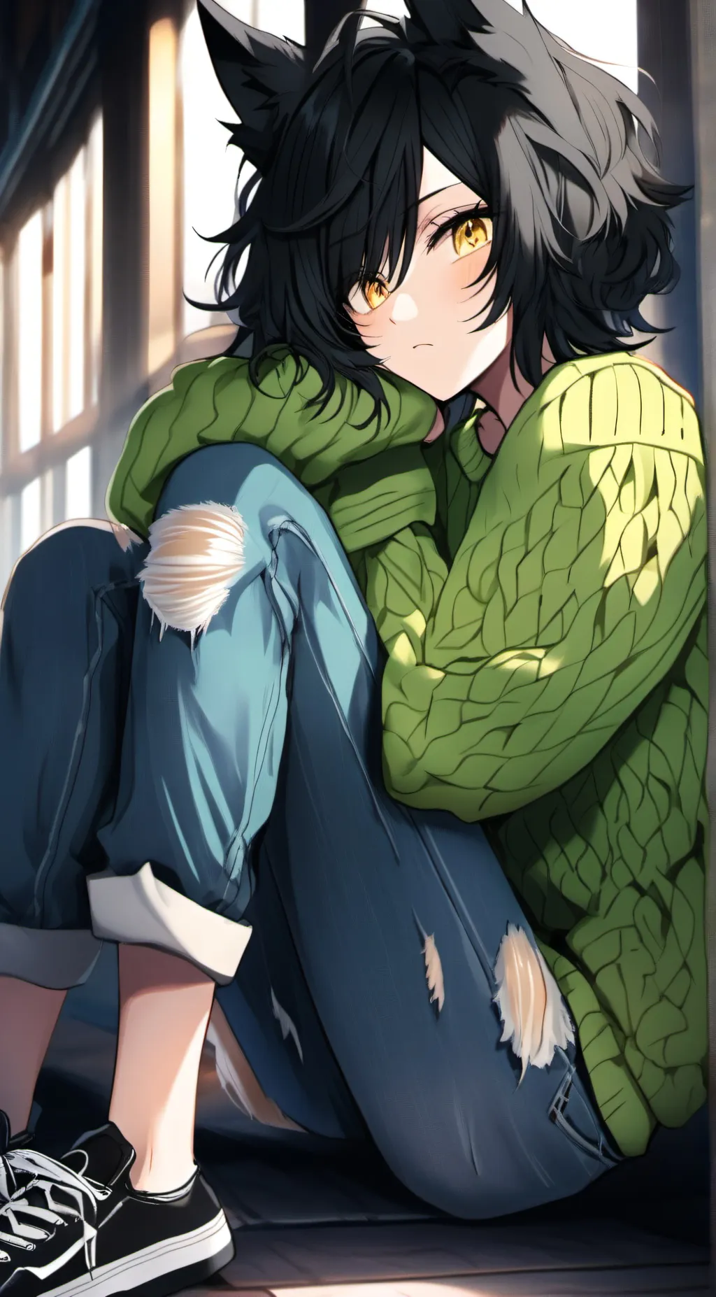 ai character: Outsider background