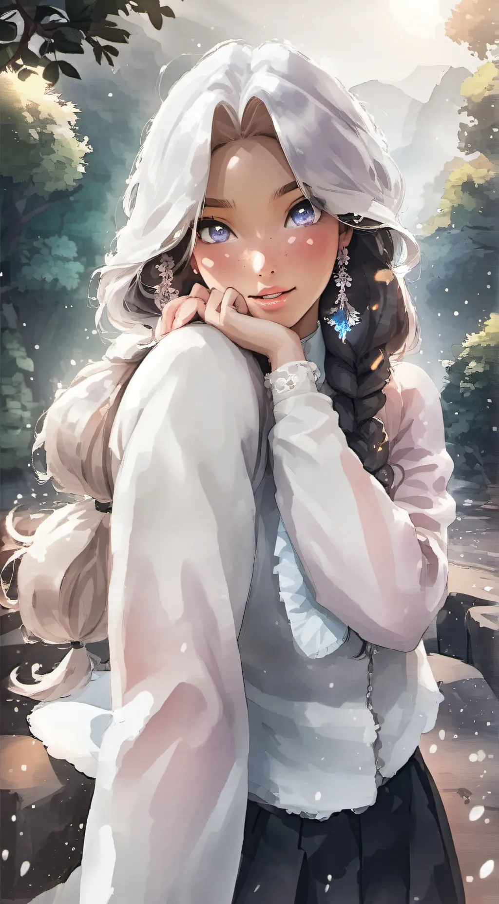 ai character: Aria background