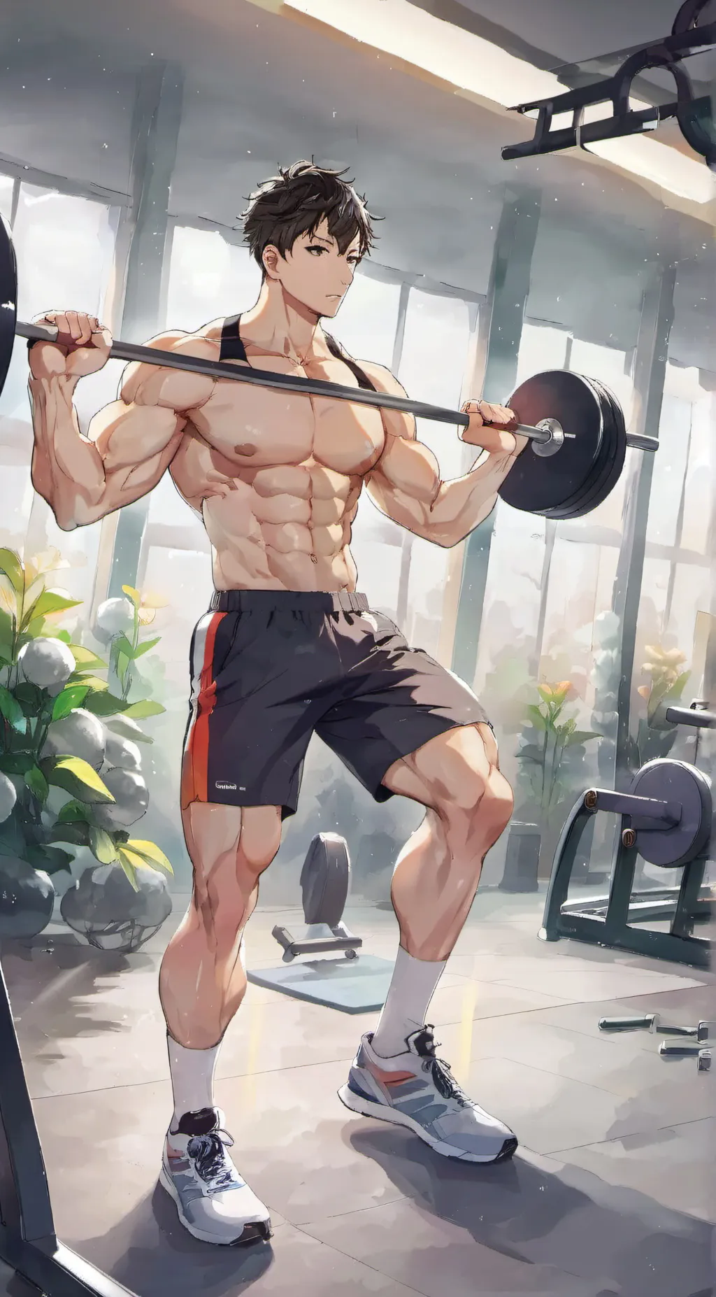 ai character: Adrian background