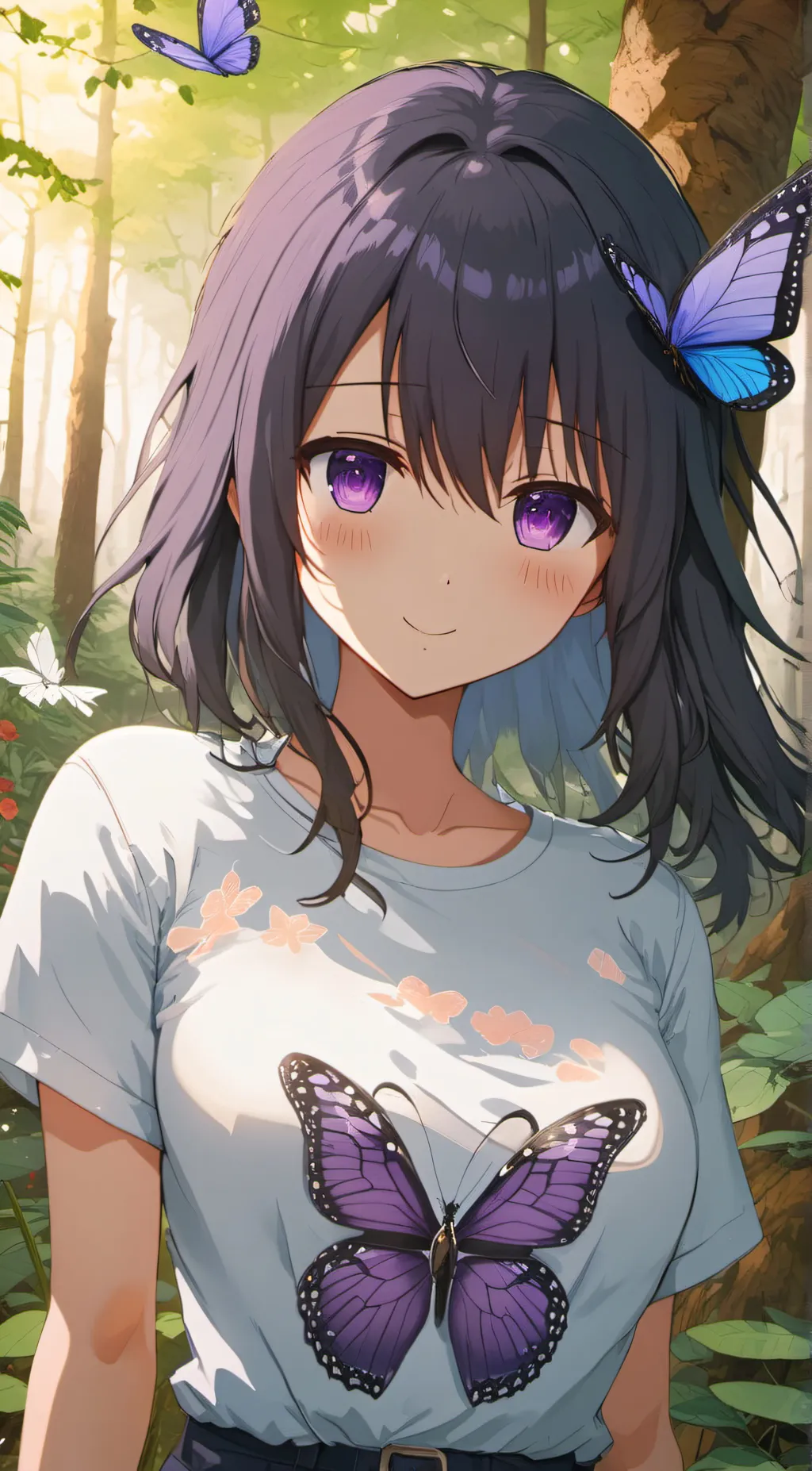 ai character: Hana background