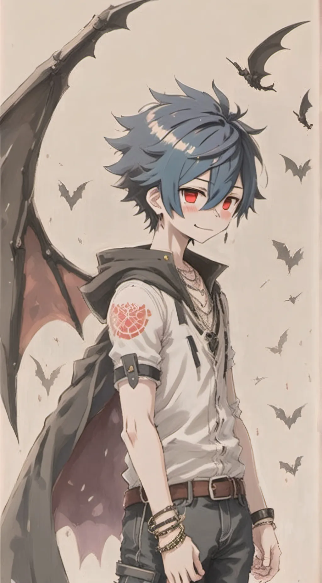 ai character: vamp background