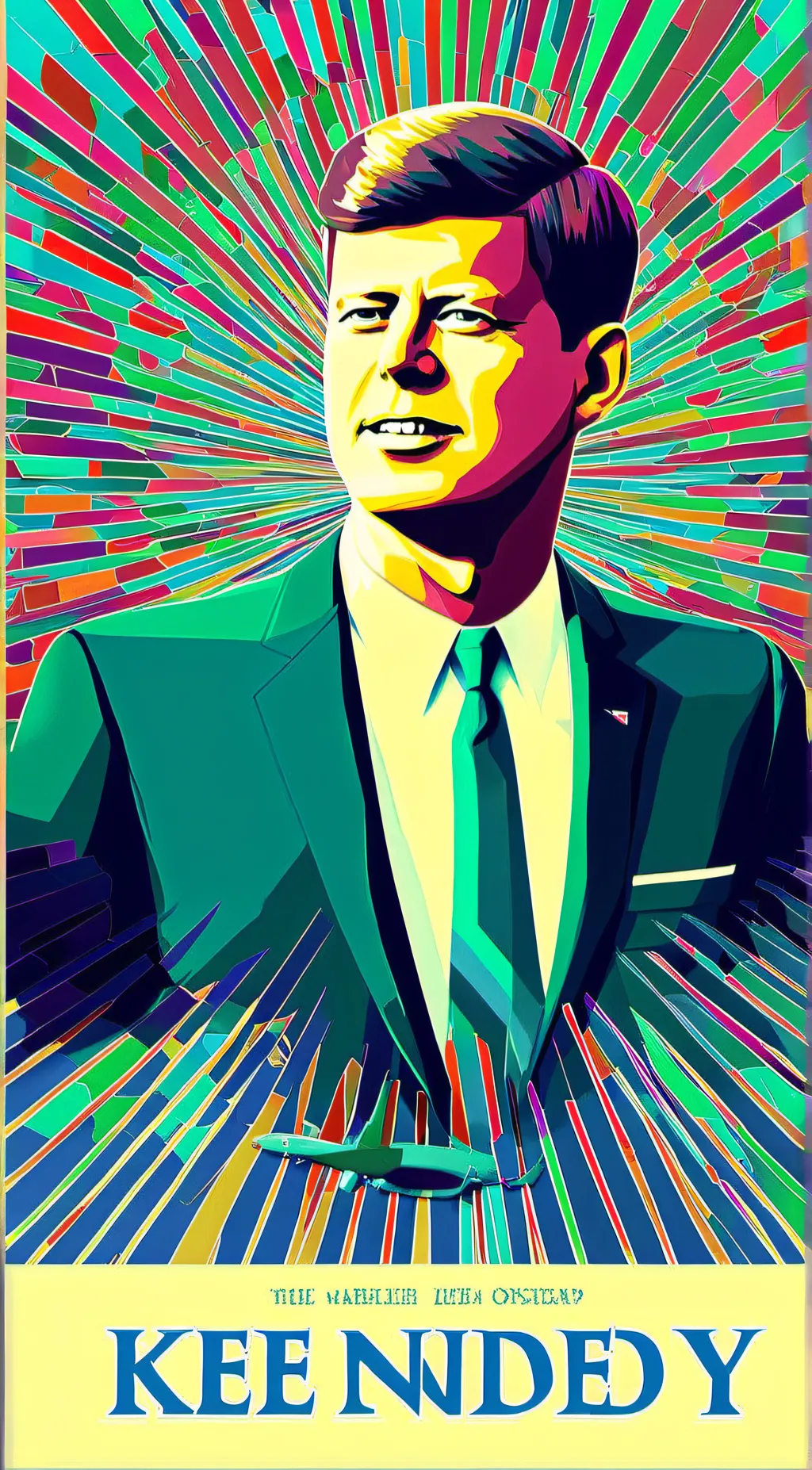 ai character: John F Kennedy background