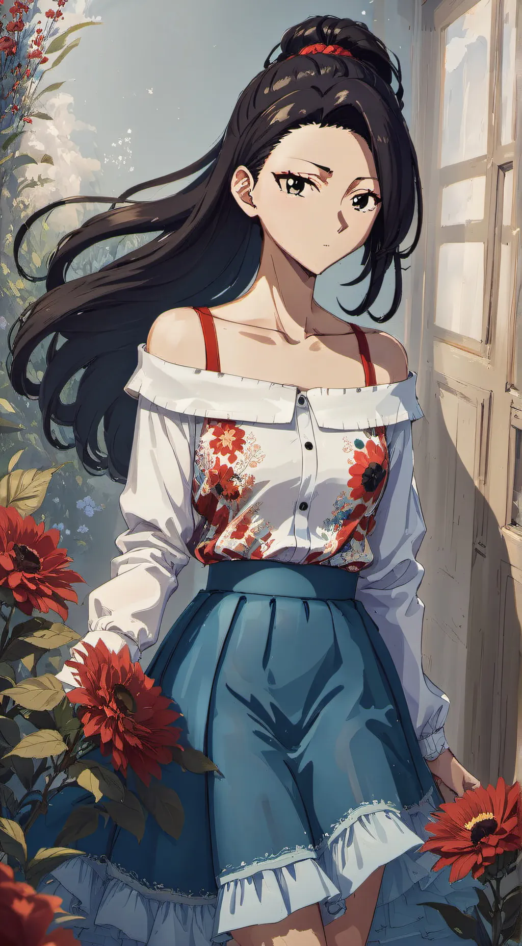 ai character: Aria background