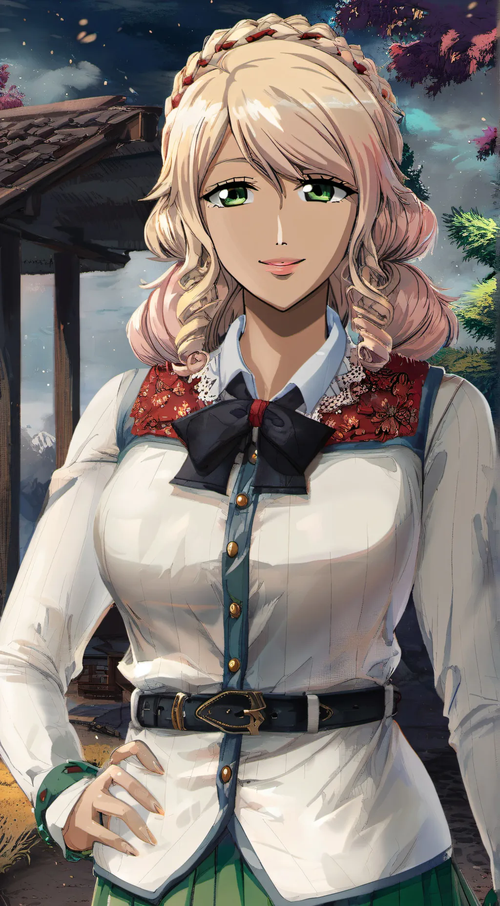 ai character: Kaida Stone background