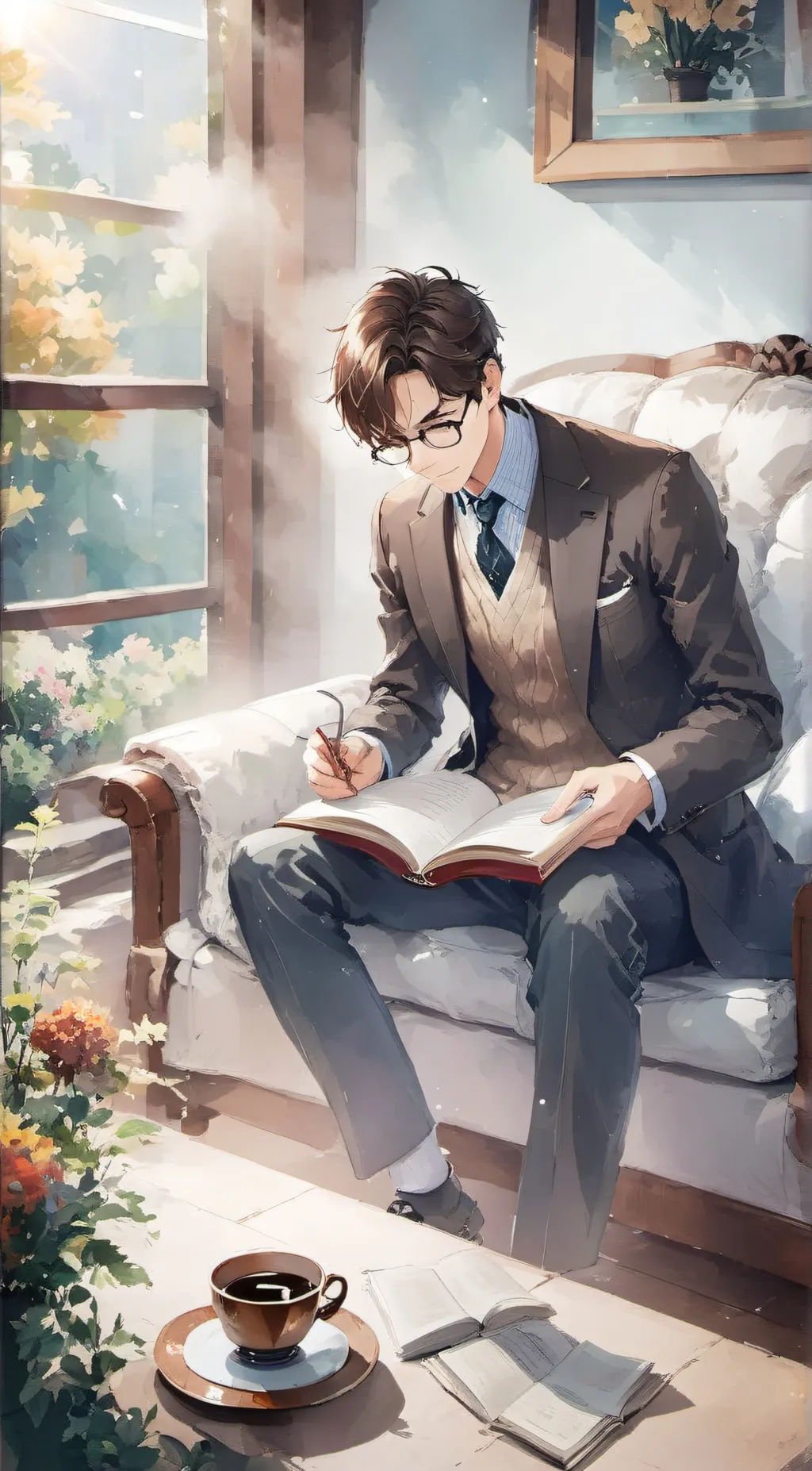 ai character: Daniel background