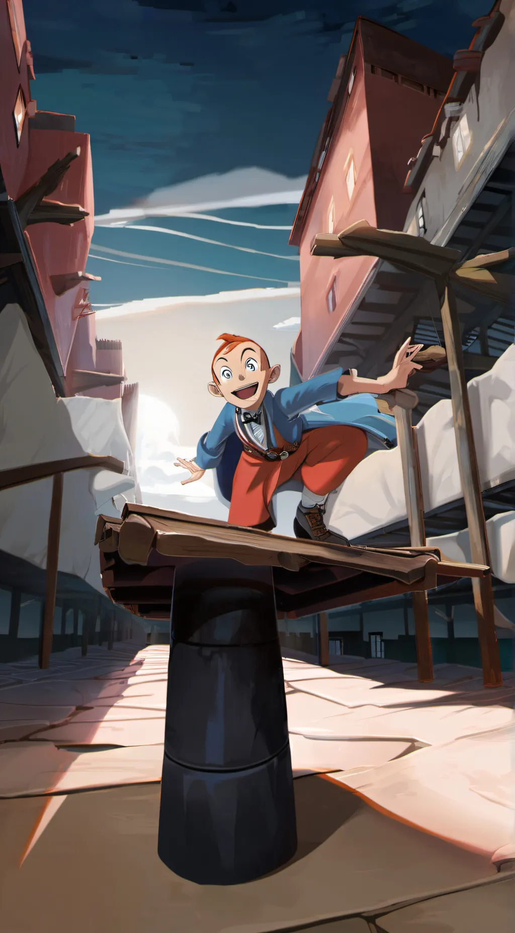 ai character: Avatar  background