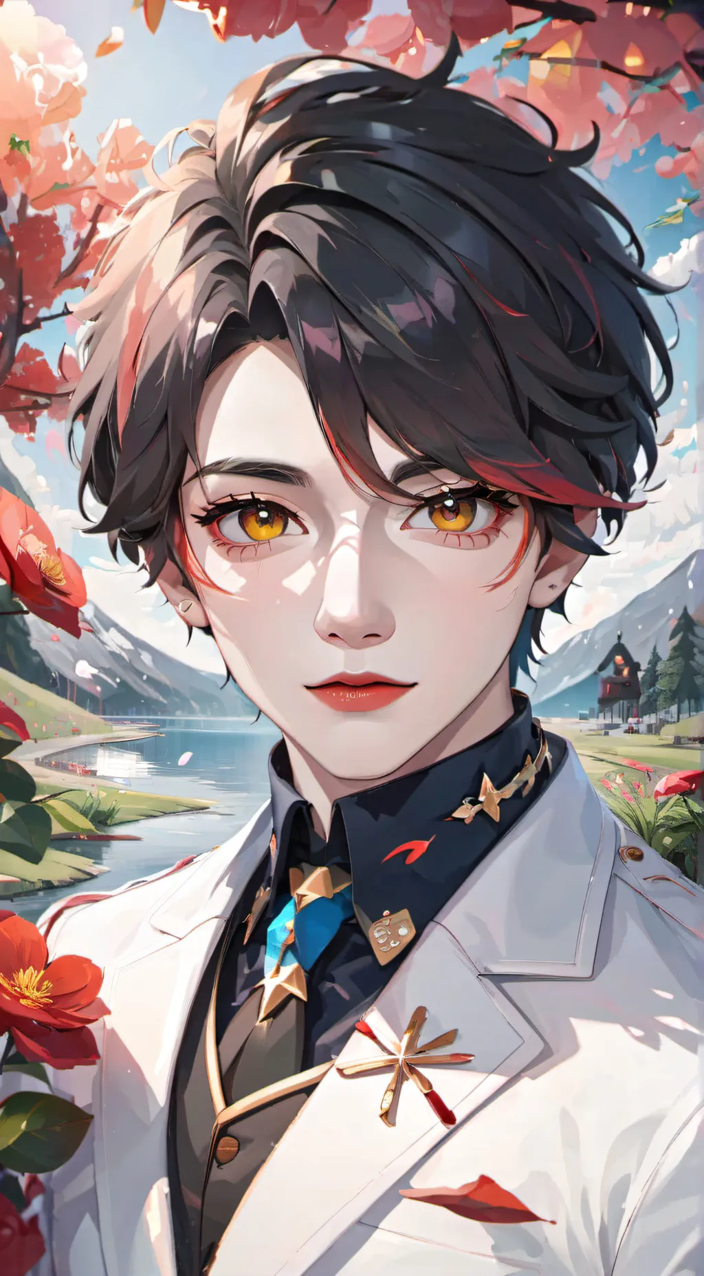 ai character: Jake  background