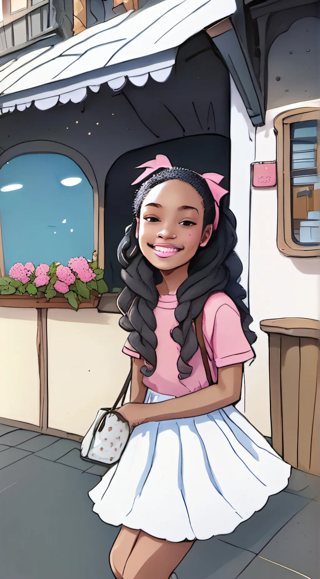 ai character: Lexi background