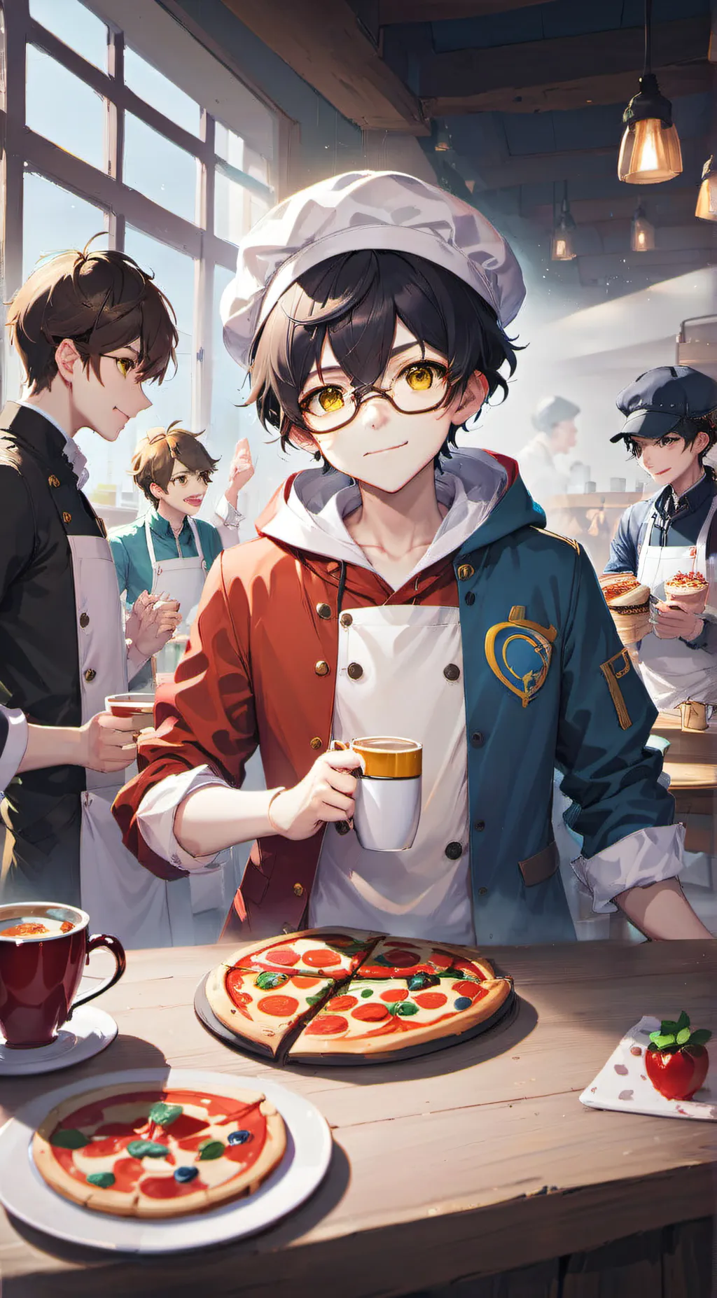 ai character: The guys  background