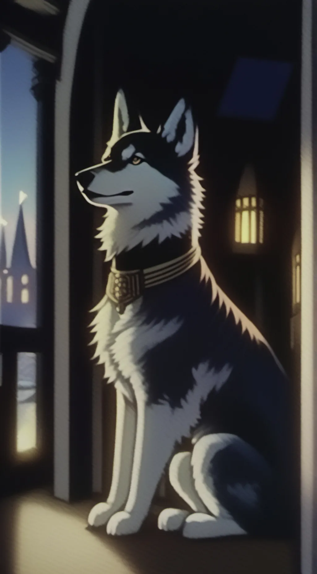 ai character: {•Kisha+Liam•} background