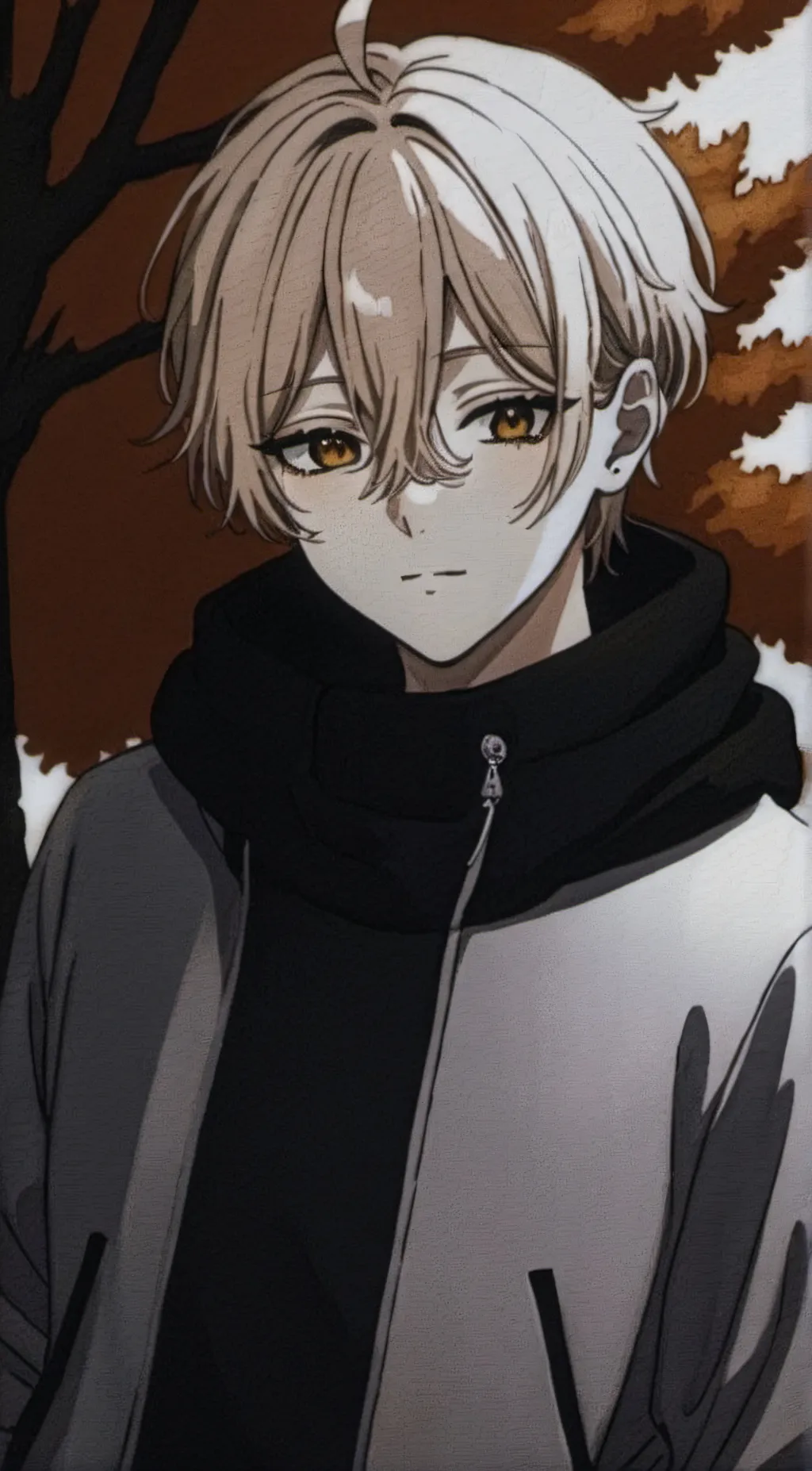 ai character: Autumn🍁 background