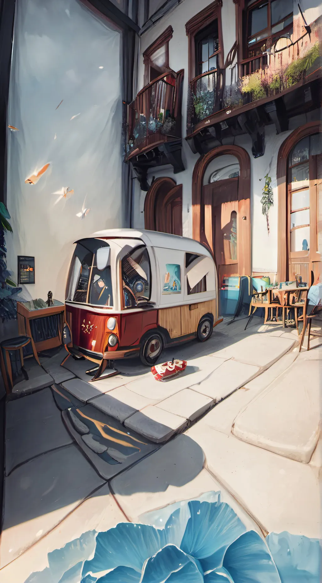 ai character: Your imagination background