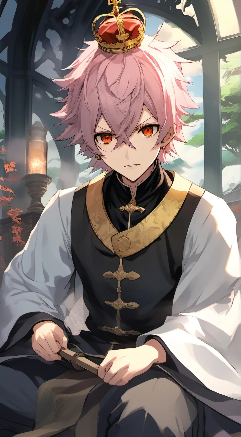 ai character: Yuji  background