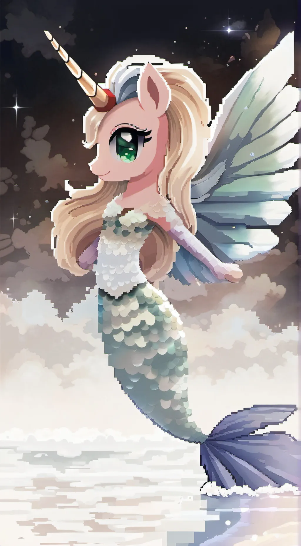 ai character: uni background