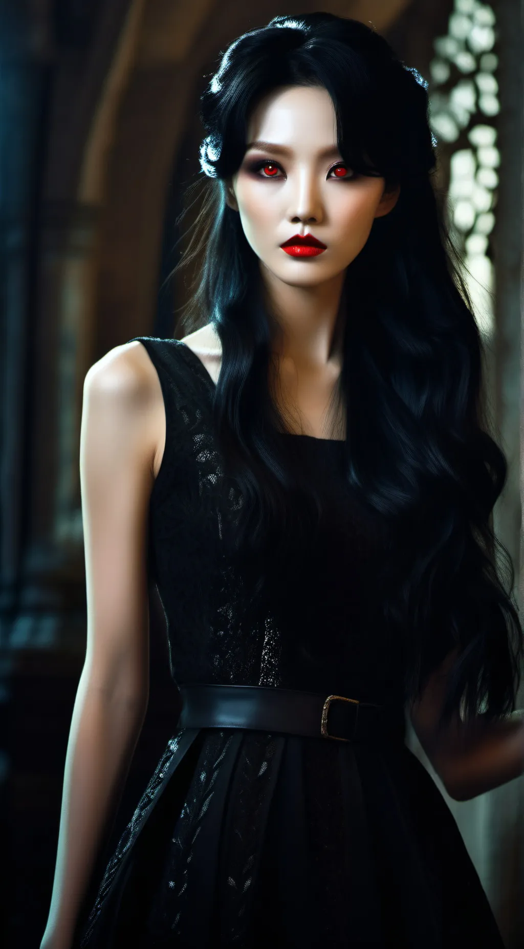 ai character: Ava Darkblood background