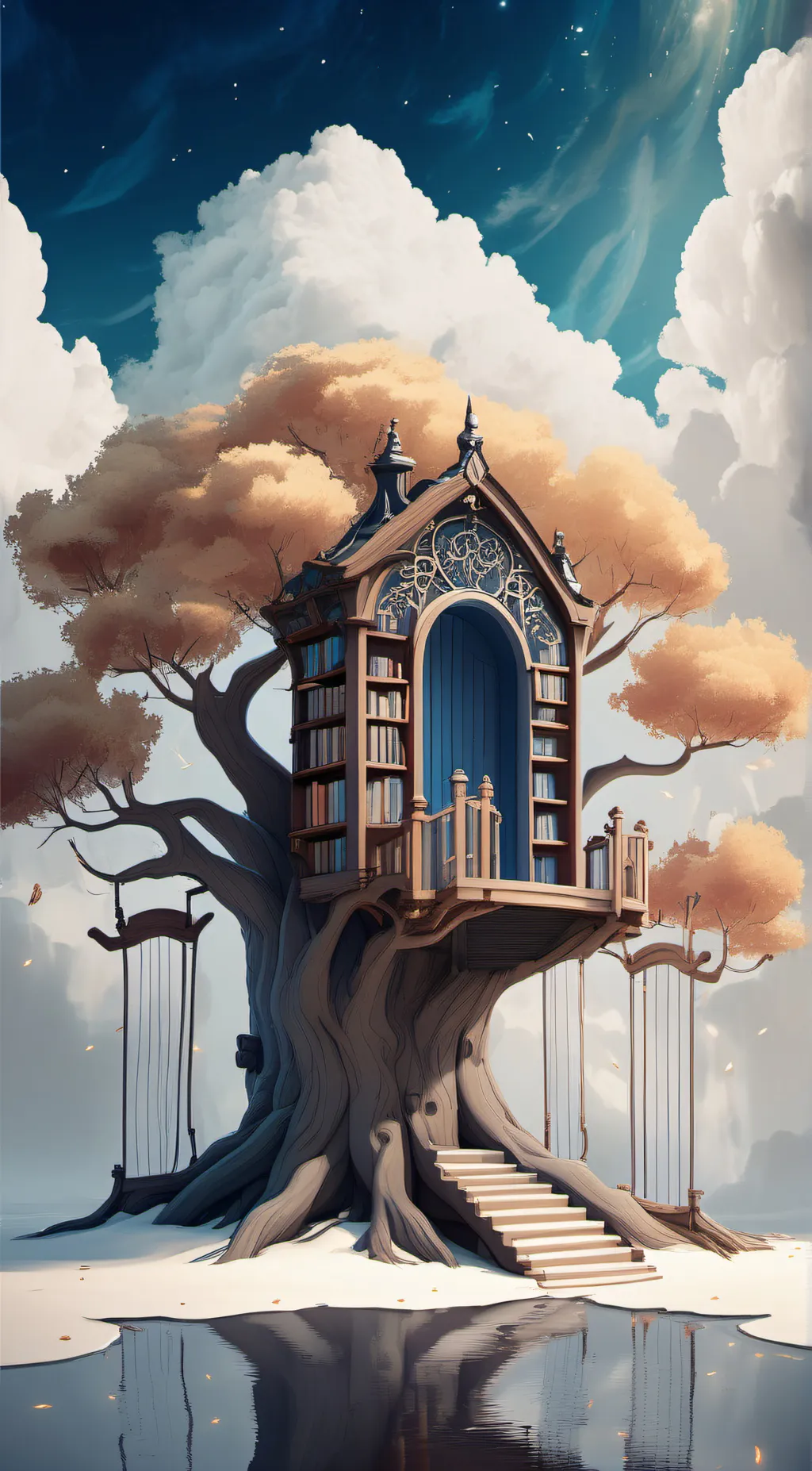 ai character: imagination gate background