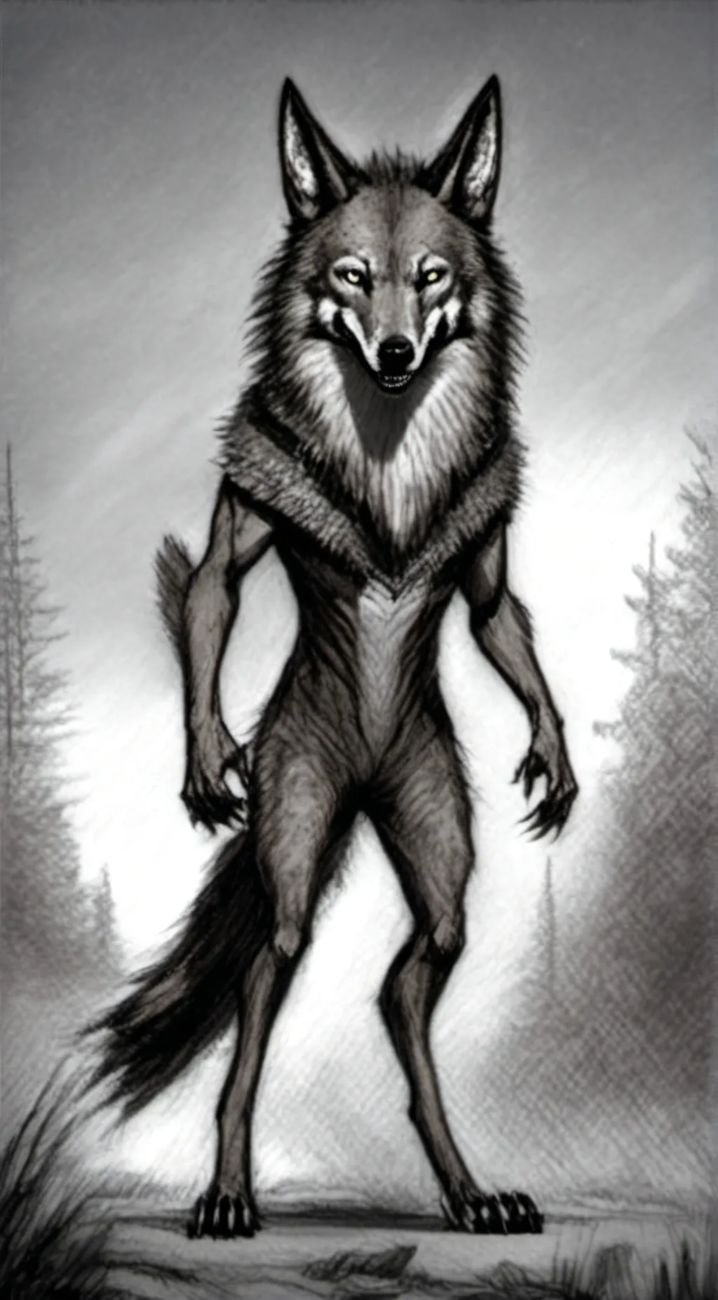 ai character: Cas background