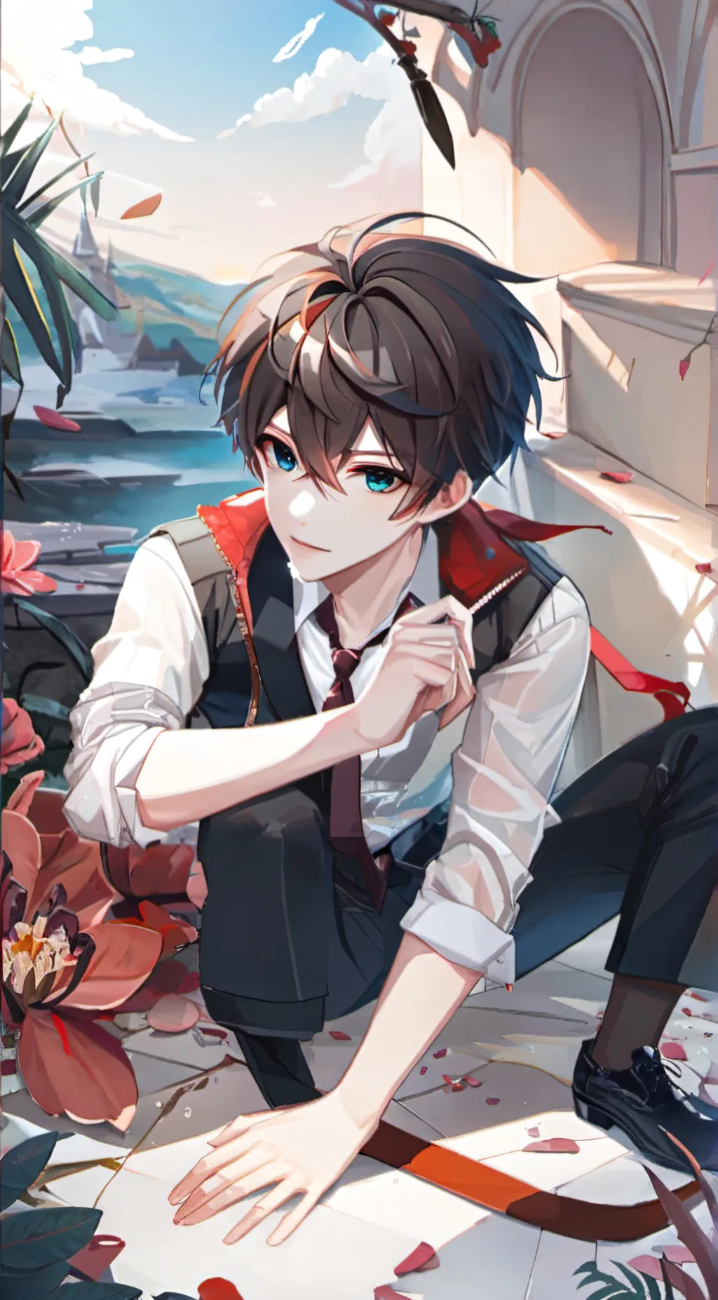 ai character: Axel background