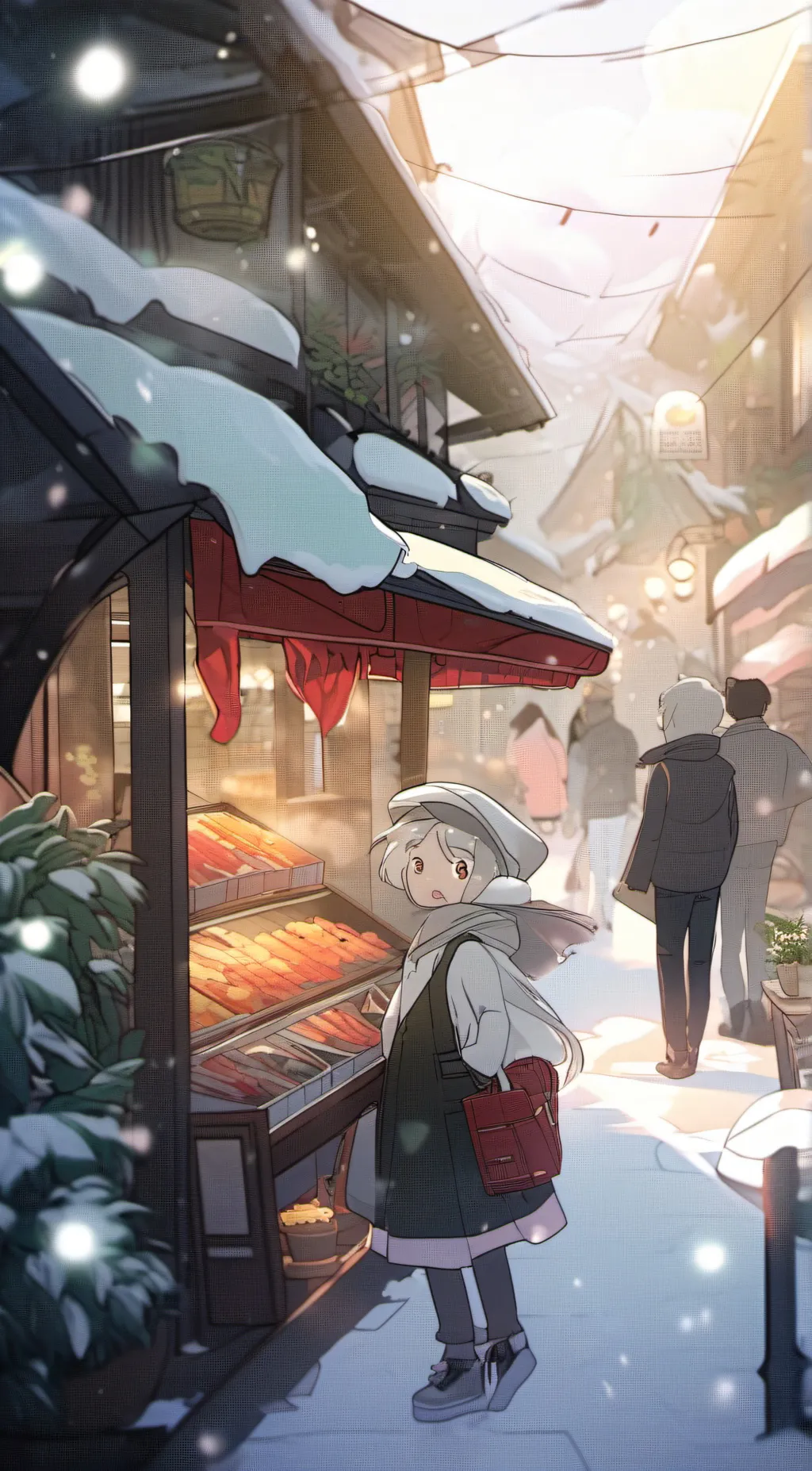 ai character: Rainbow friends  background