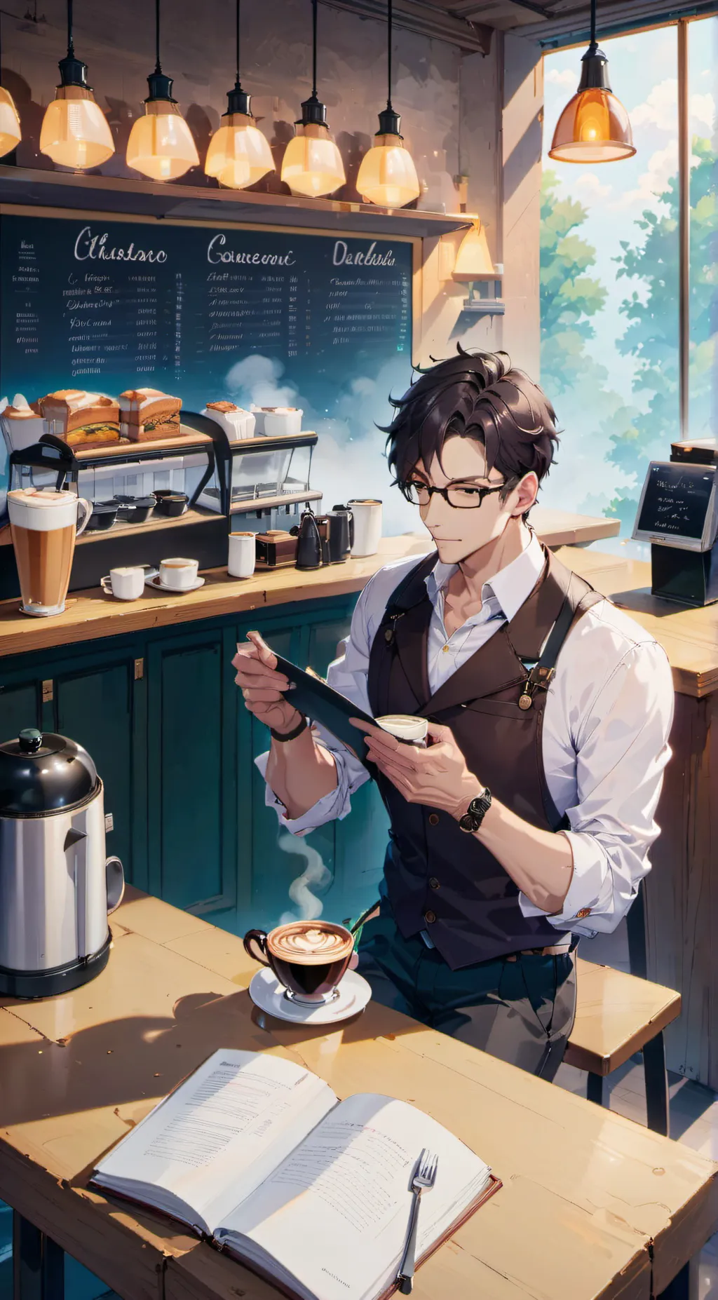 ai character: Mike background