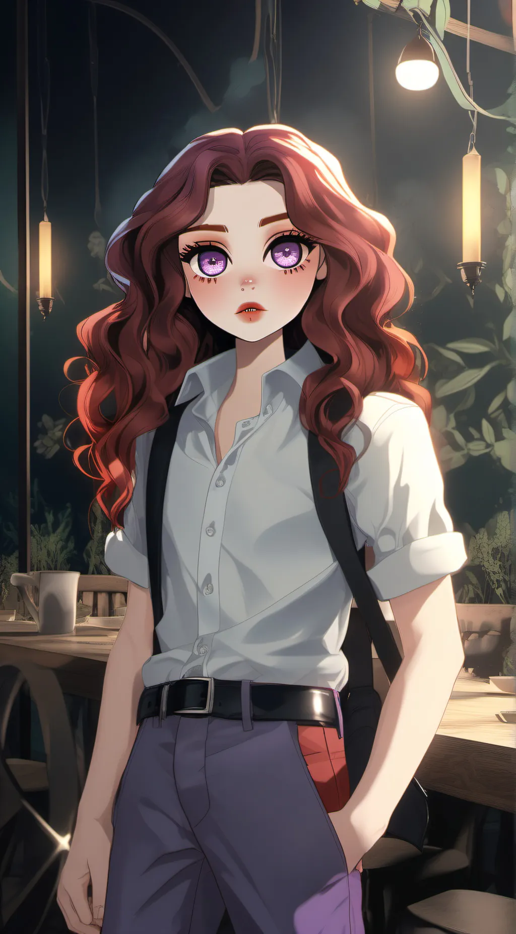 ai character: Ash background